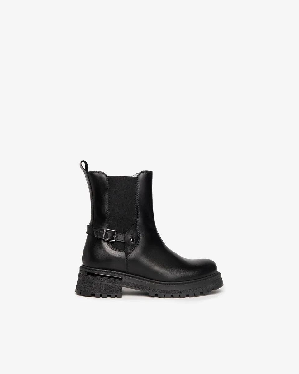 NeroGiardini Bottines Teens Fille Cuir 31-39 Hiver