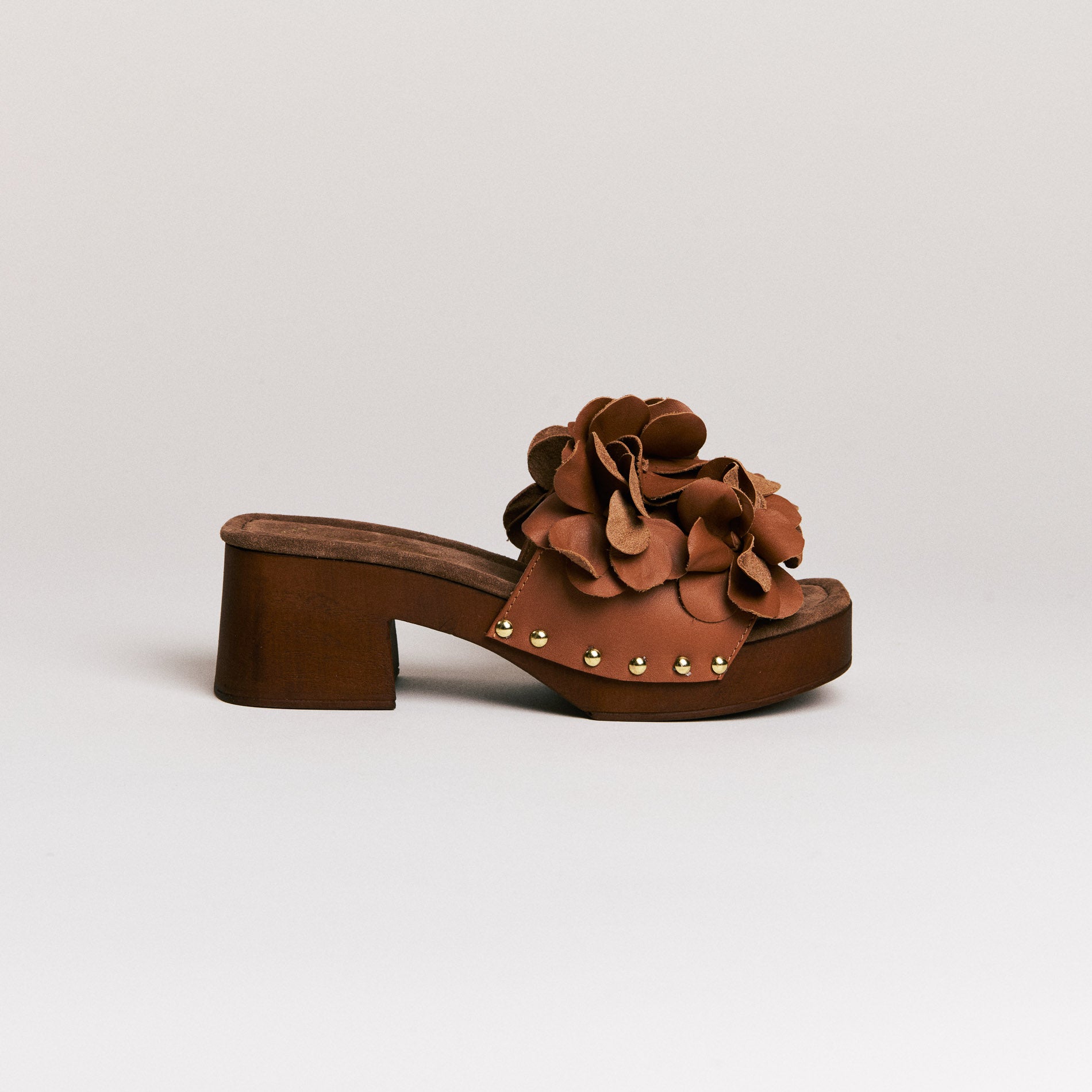 SMR Semerdjian Z30 Cuoio mule cuir camel
