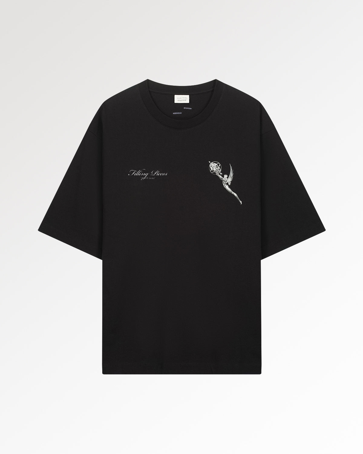 Filling Pieces T-Shirt Boxy t-shirt Trophy Black coton bio