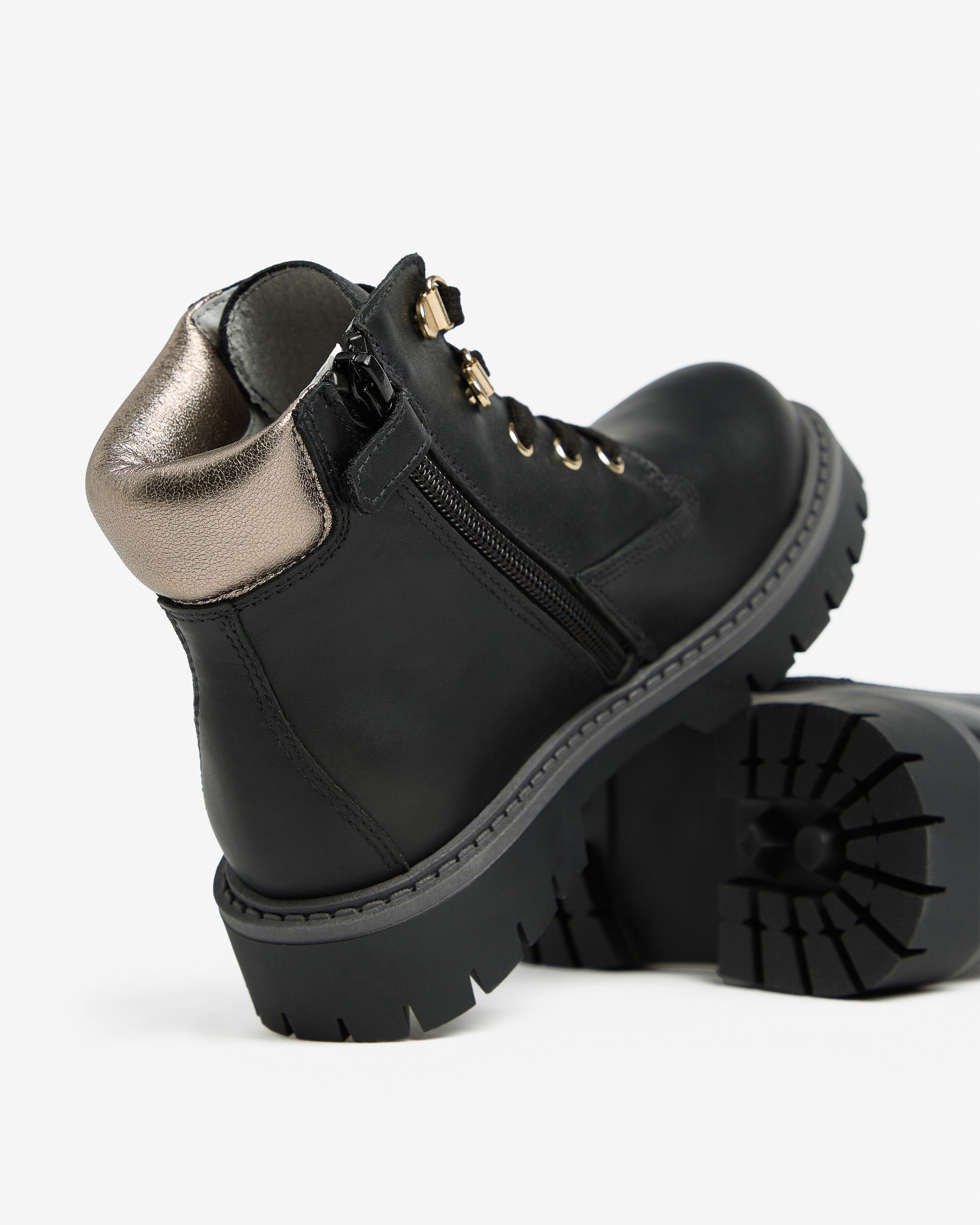 NeroGiardini Bottines Teen Fille Cuir Légères