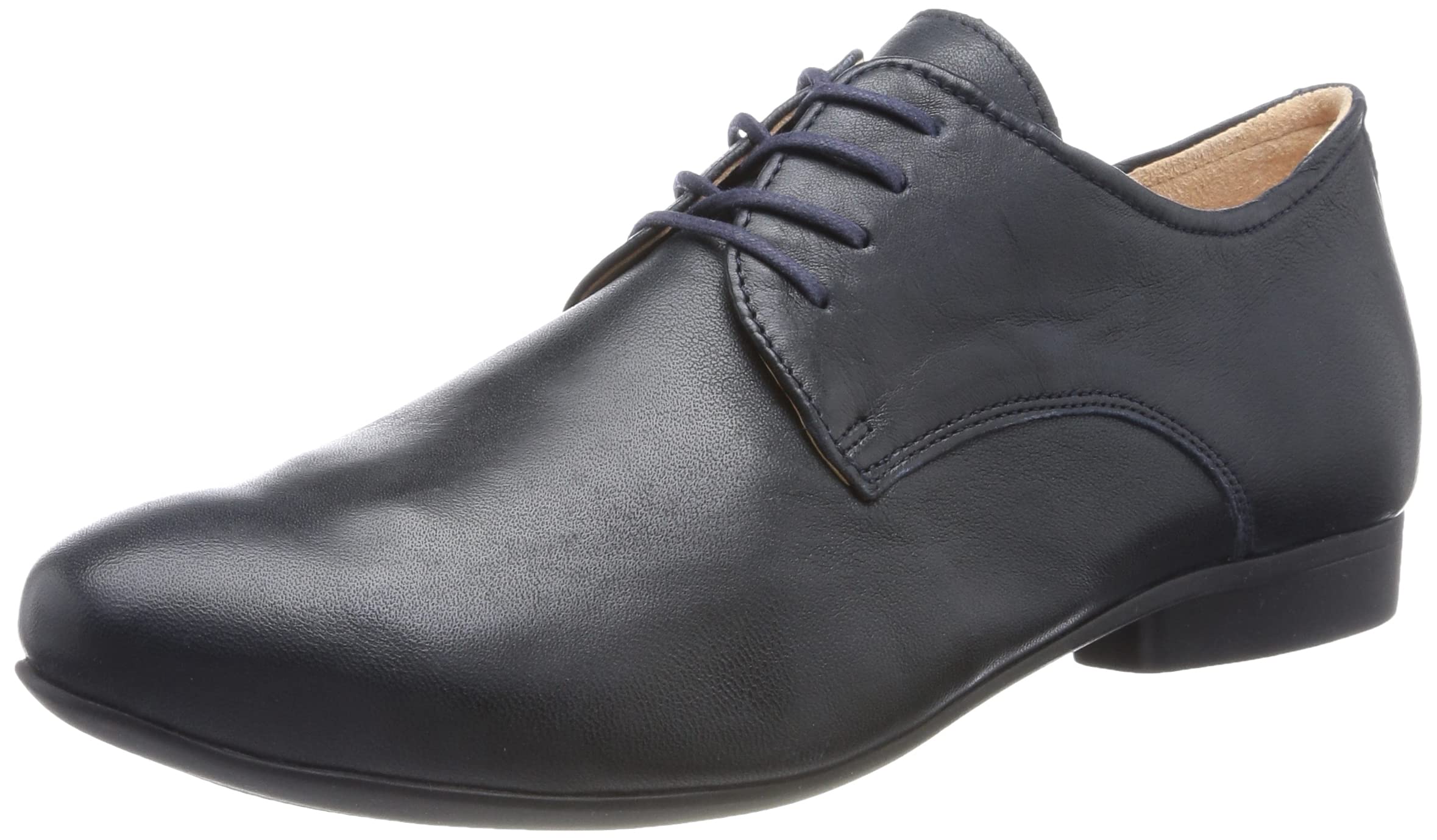 Think Guad2 derbies femme noir 38 EU cuir semelle amovible