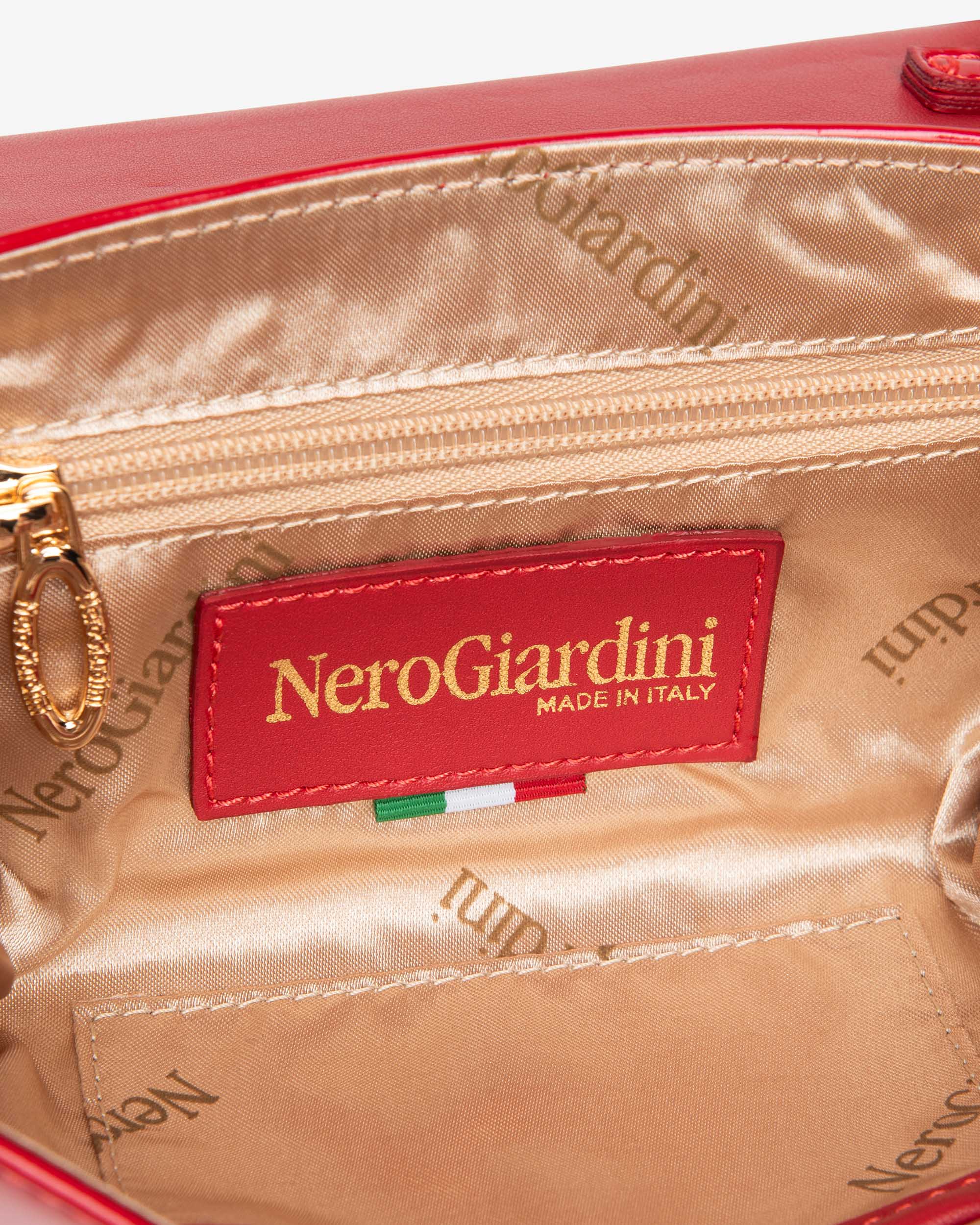 NeroGiardini Pochette Matière Technique Femme PZ Premium