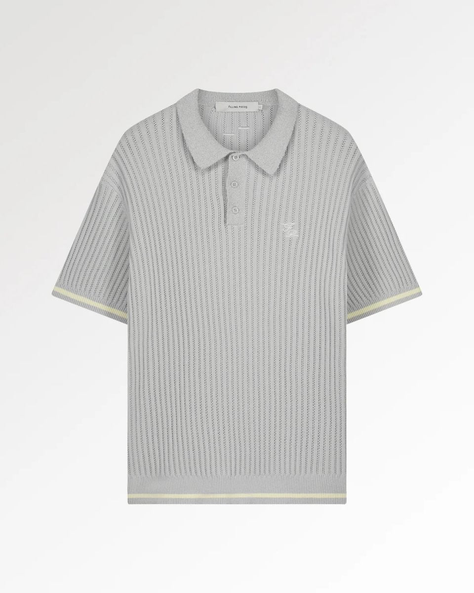 Filling Pieces Knit Polo Boucle polo Antarctica coton