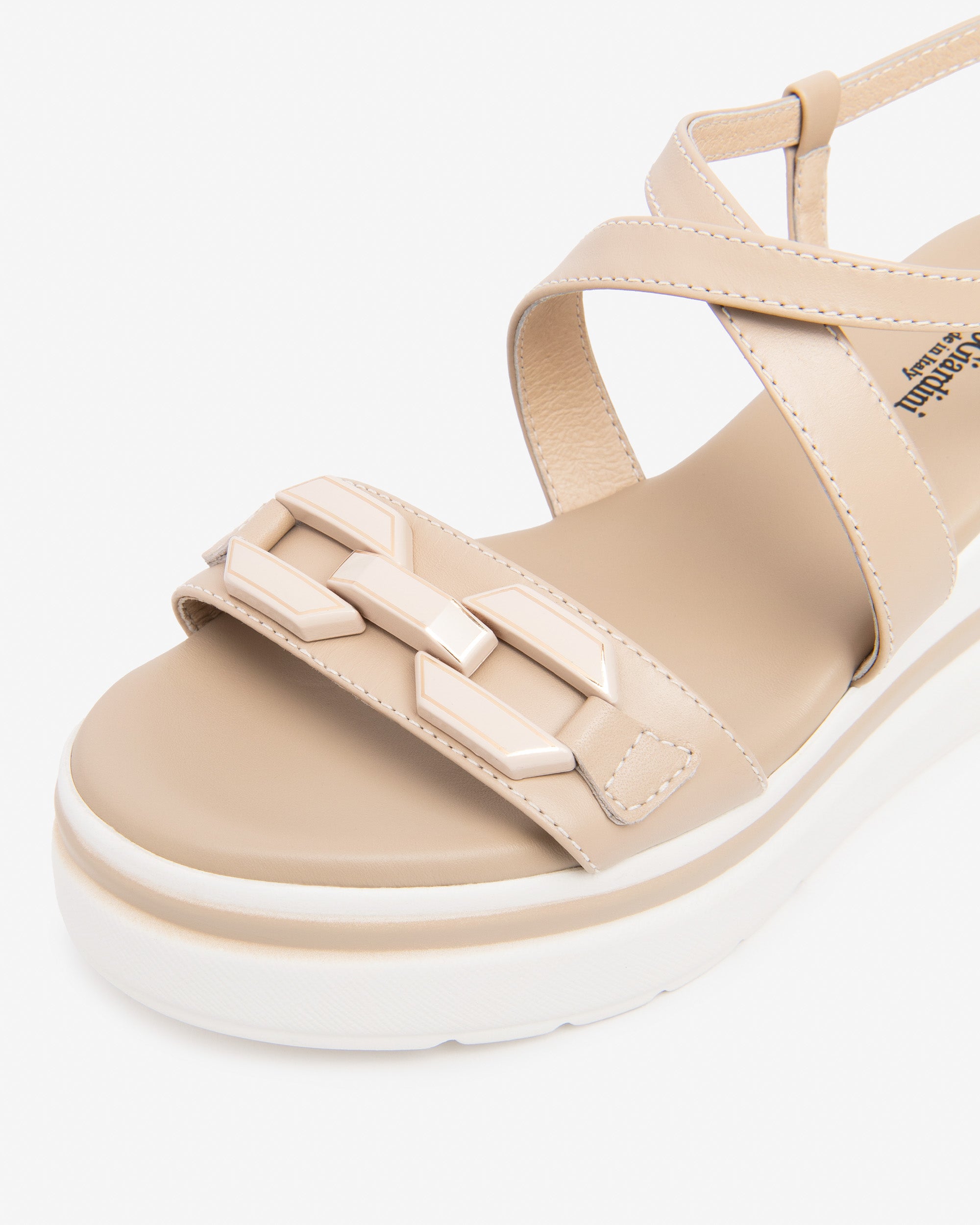 Nerogiardini Sandales Femme Cuir Confort Été