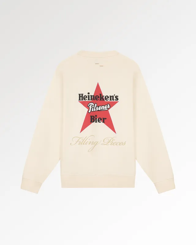 Filling Pieces sweatshirt Heineken blanc M coton bio