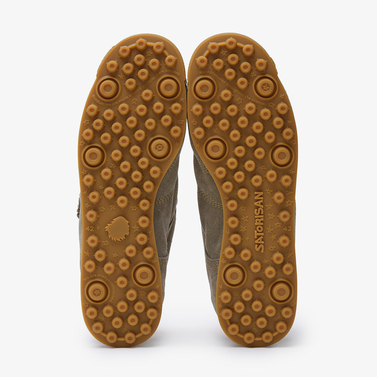 Satorisan Stardust Suede UL baskets Gravel daim