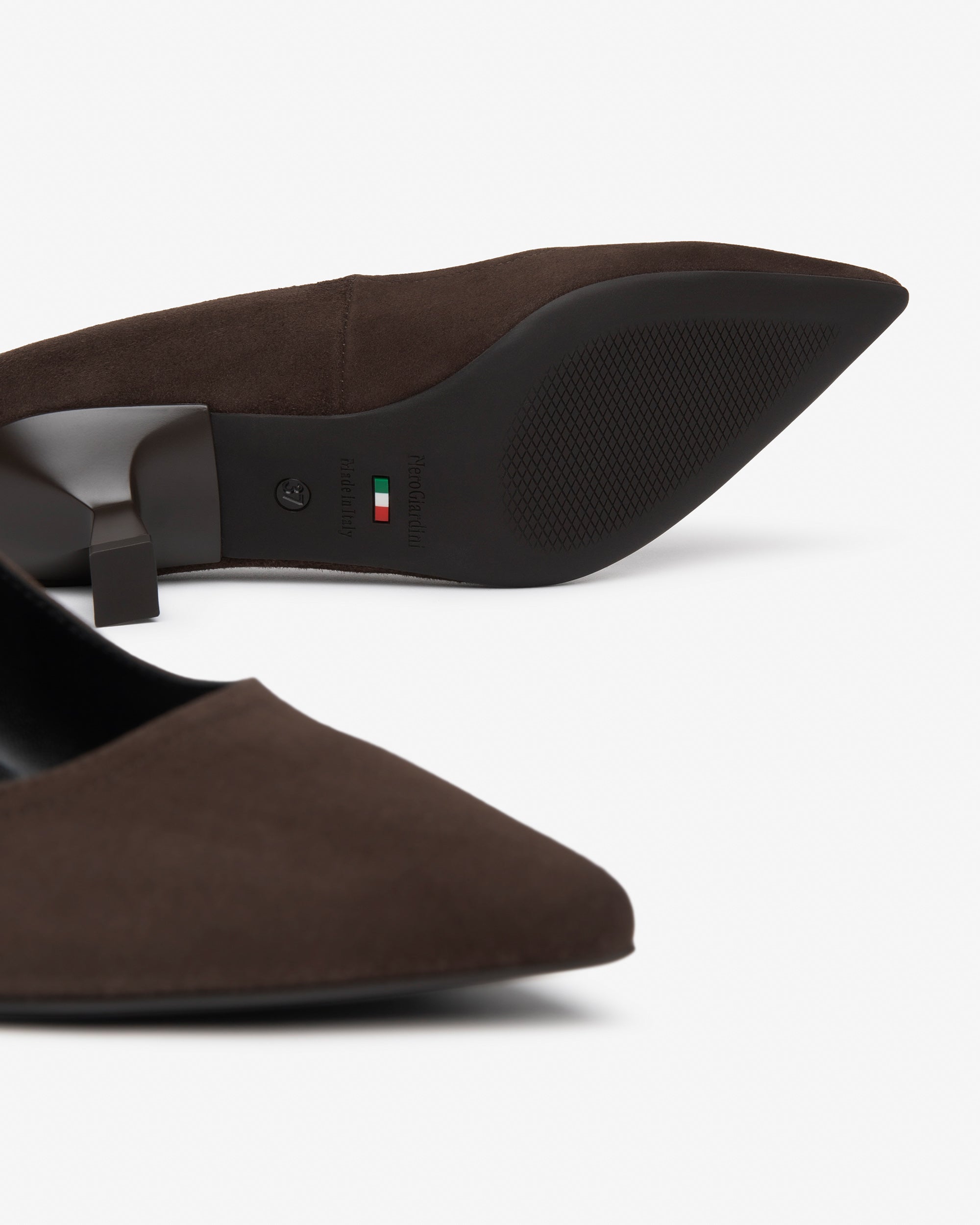 Nerogiardini Escarpins Femme Velours Daim Talon 55 mm