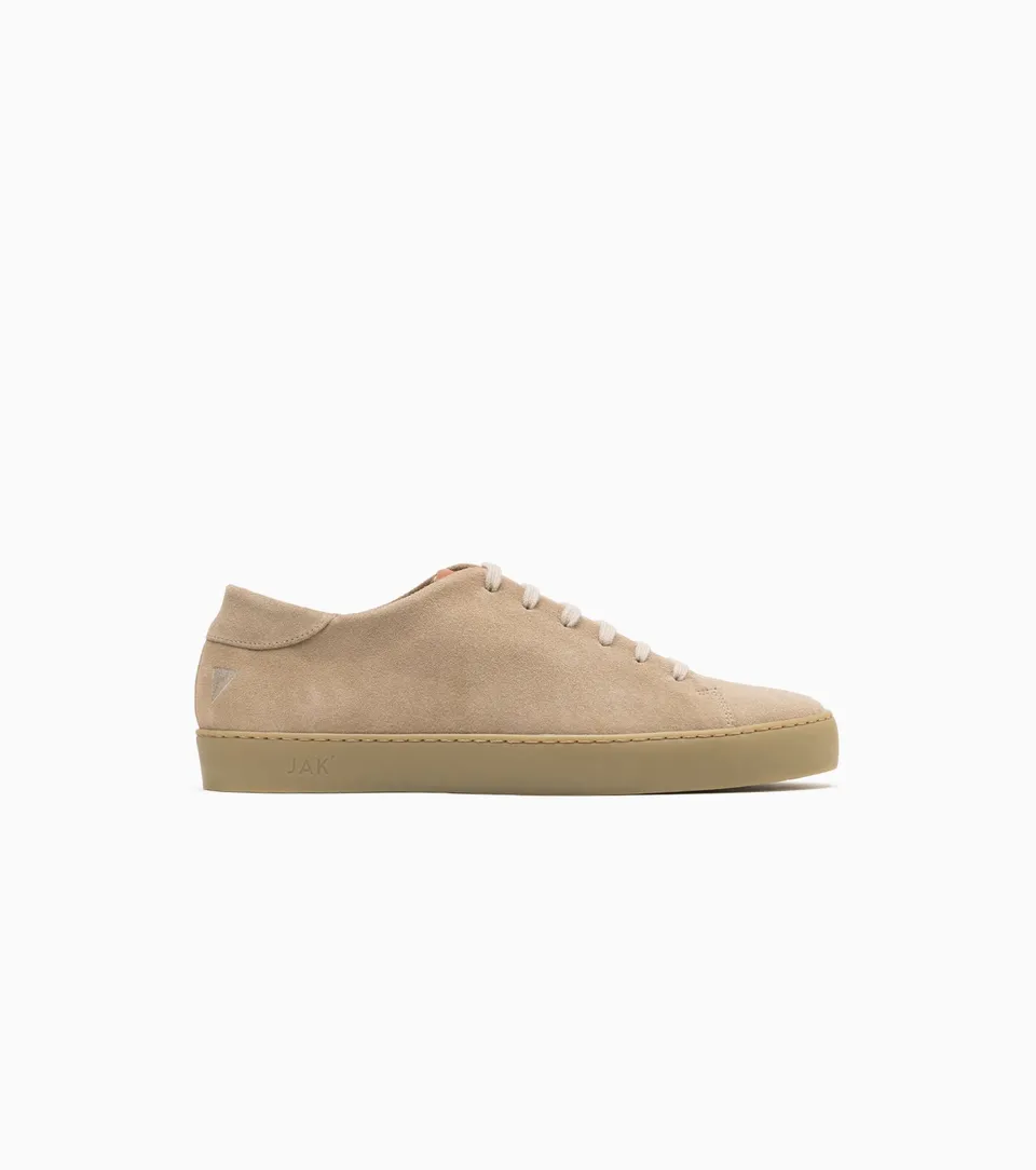 JAK Legacy Mutton sneaker basse cuir daim beige