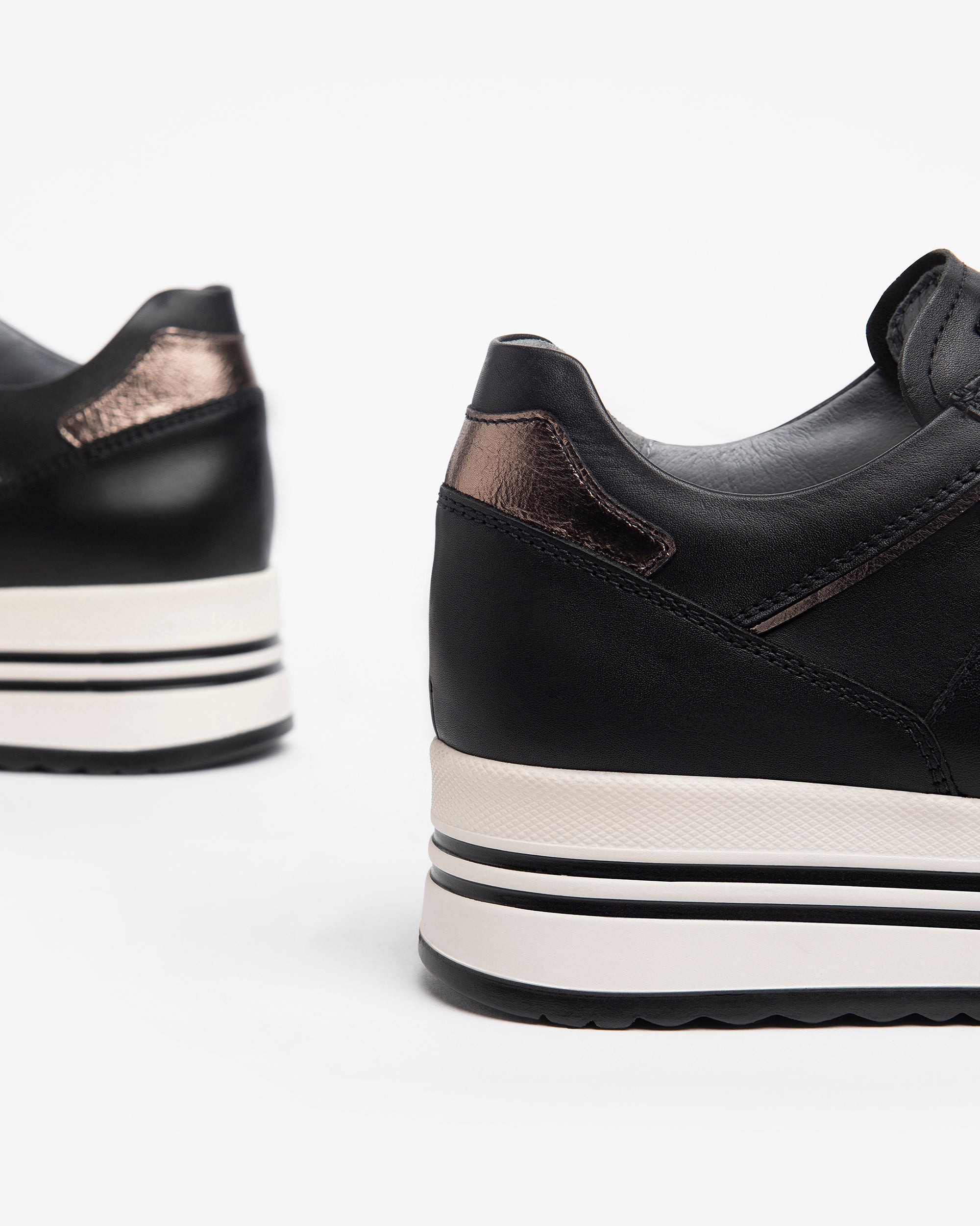 NeroGiardini Sneakers baskets cuir femme DryGo confort quotidien
