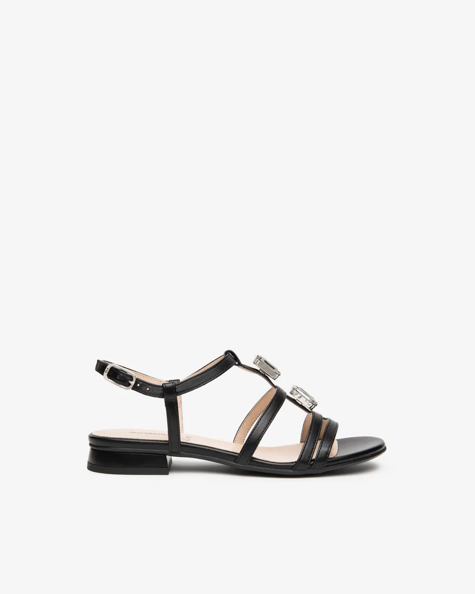 NeroGiardini Sandales Femme Cuir Confort Été 38