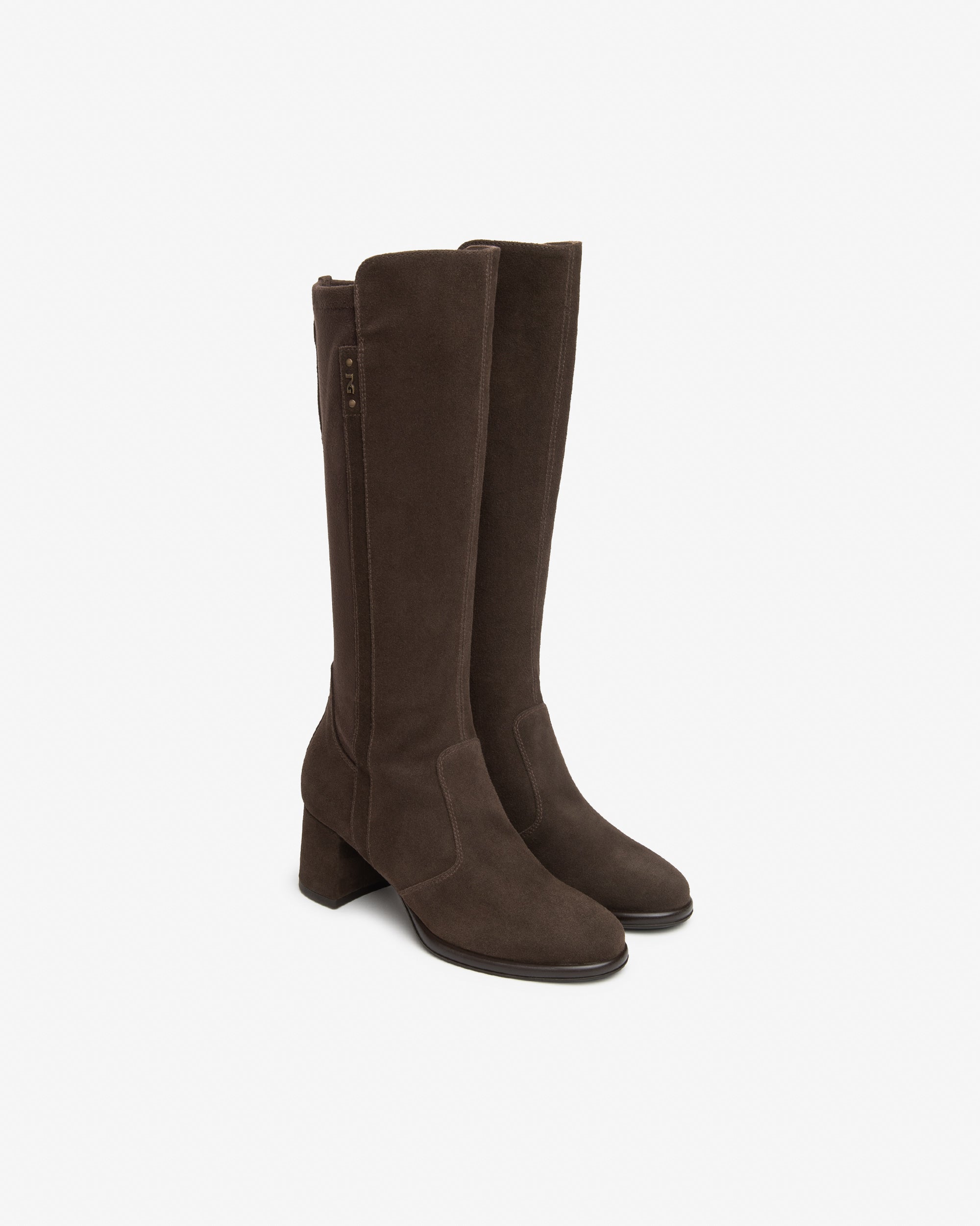 NeroGiardini Bottes bottes femme daim talon 60 mm