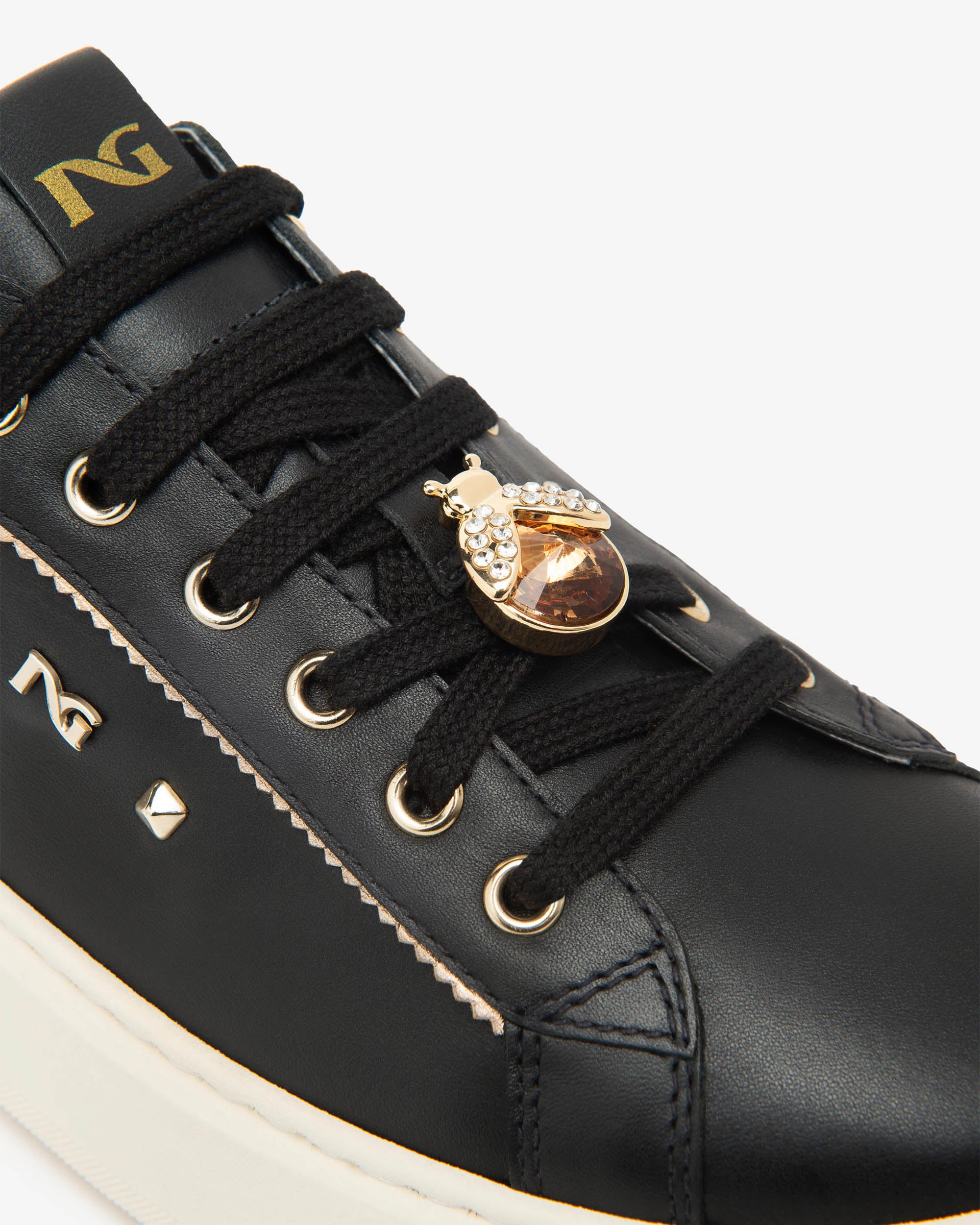NeroGiardini Sneakers Femme en Cuir et Technique Confort