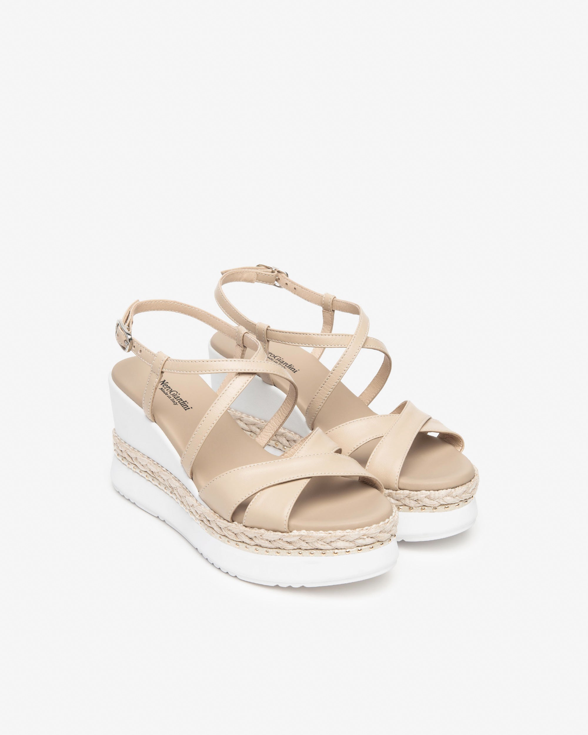 NeroGiardini Sandales sandales cuir femme 37 été