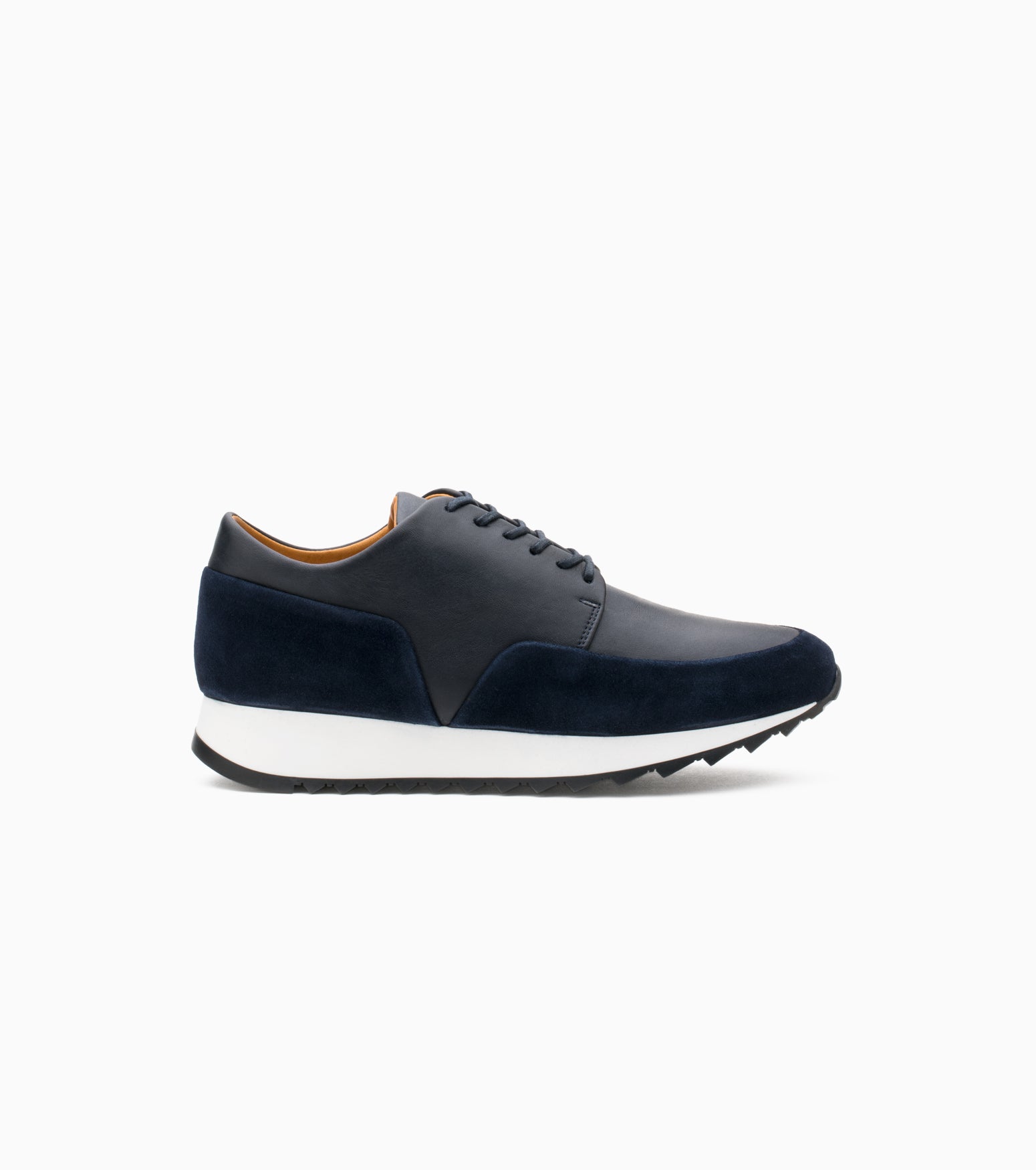 JAK Olympic Sneakers Femme Cuir Navy 38 Confort Ville