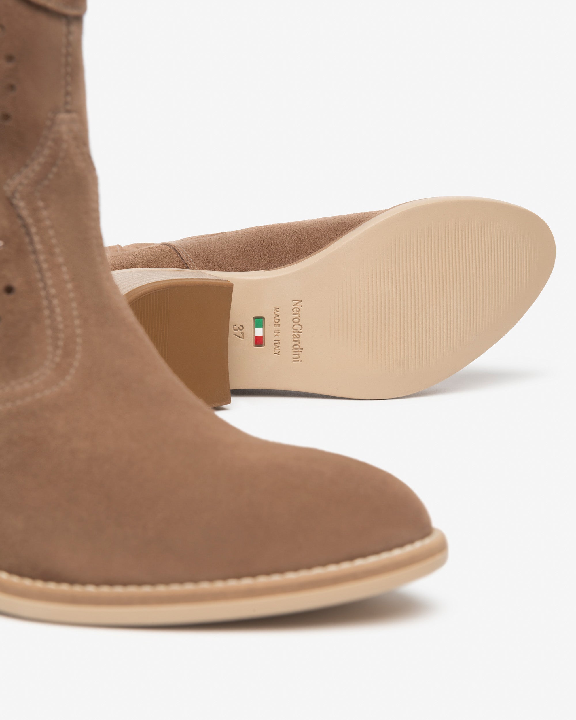 NeroGiardini Bottines Femme Cuir Velours Bottines 35-41