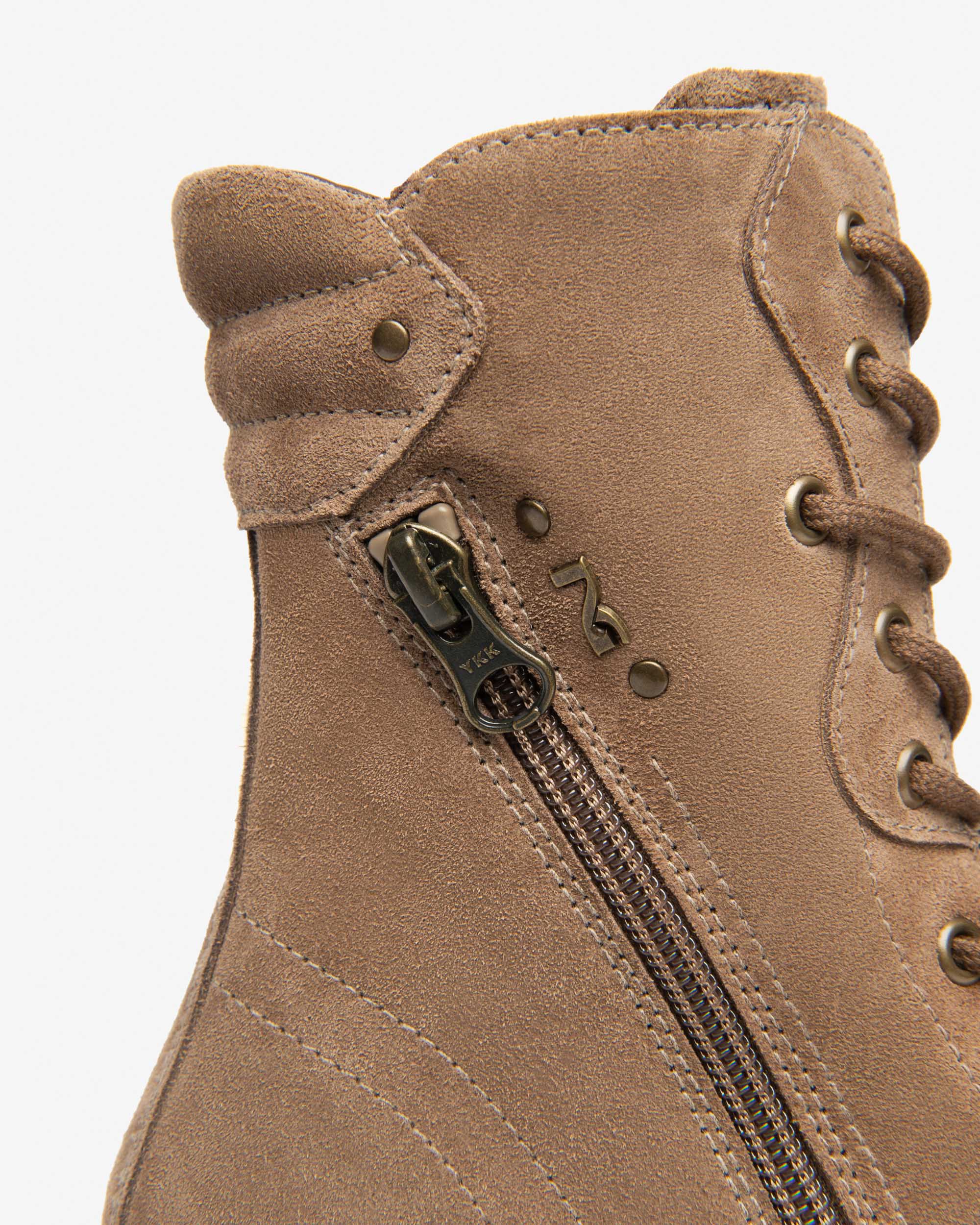 NeroGiardini Bottines Motardes Femme Velours 38