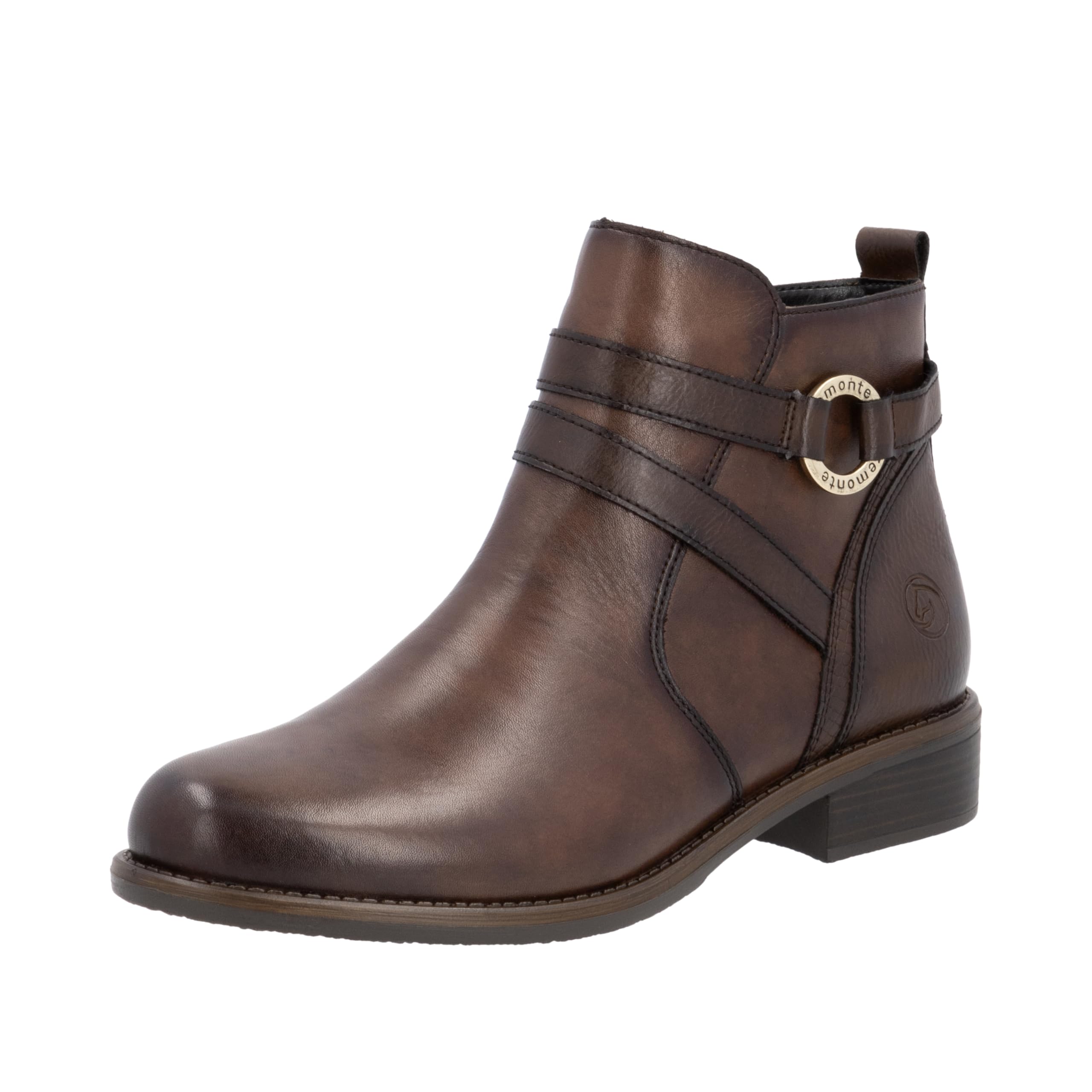 Remonte D0F77 Bottines Femme 39 EU marron cuir zip