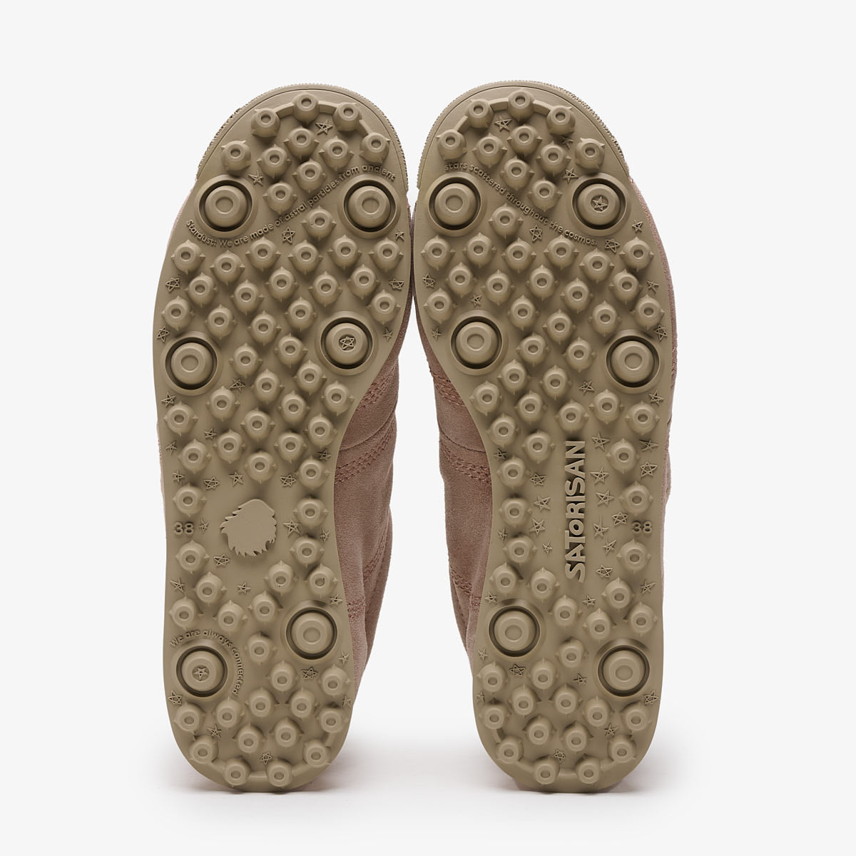 Satorisan Stardust Suede baskets daim beige nomad