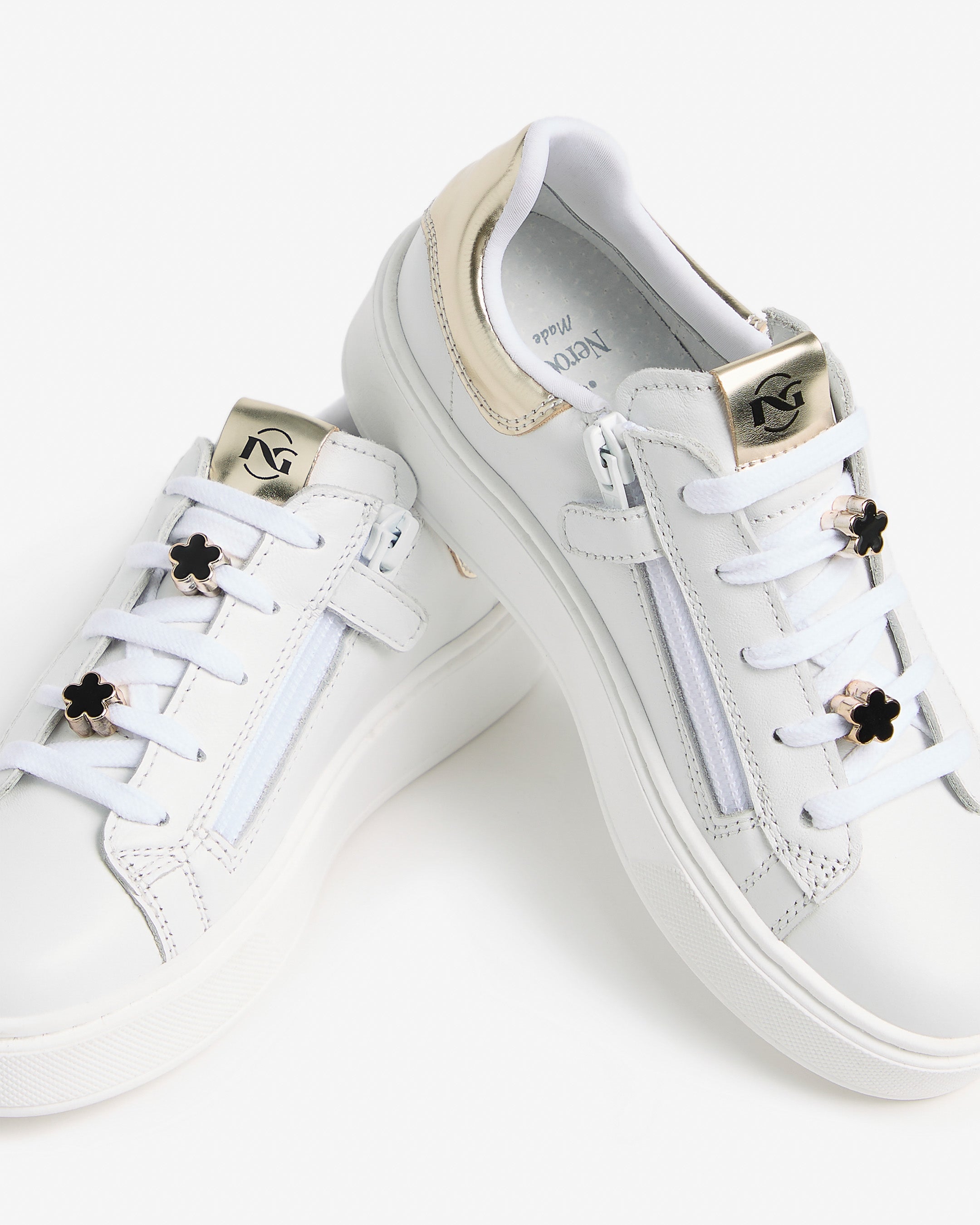 Nerogiardini Sneakers Teen Fille Cuir Semelle Légère