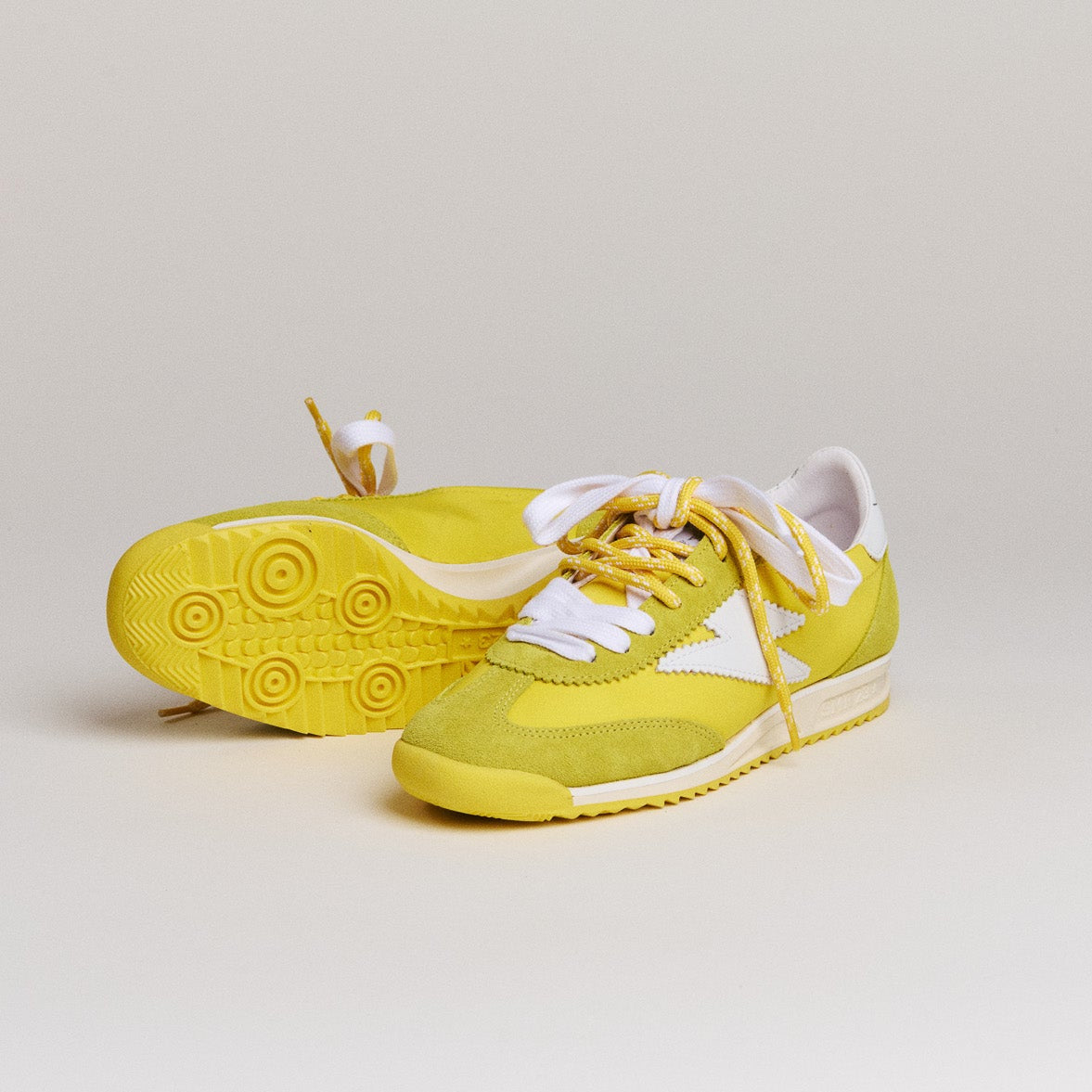 SMR Joyce D197 baskets jaunes tissu pointure 36-40