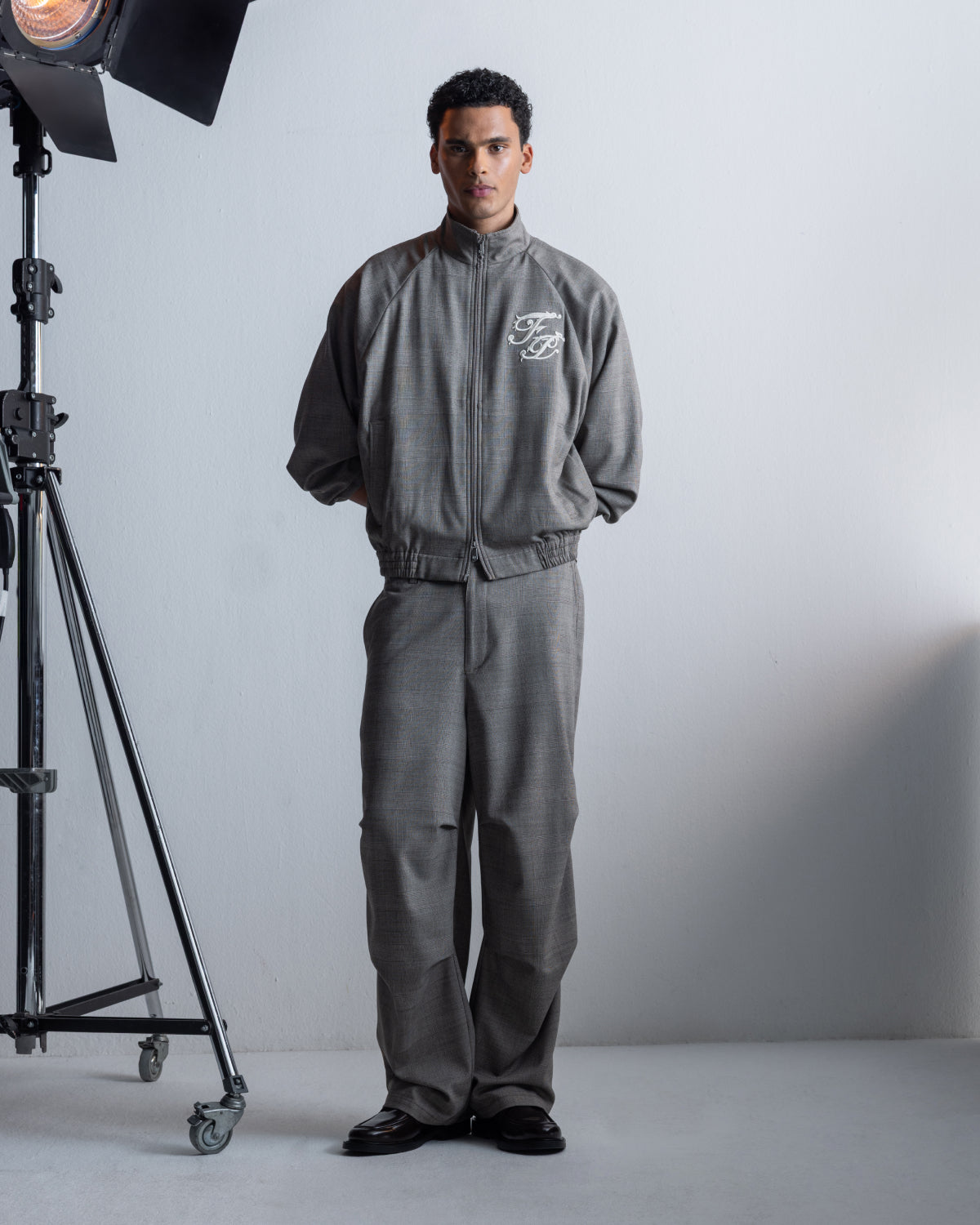 Filling Pieces Track Jacket veste Pure laine boxy