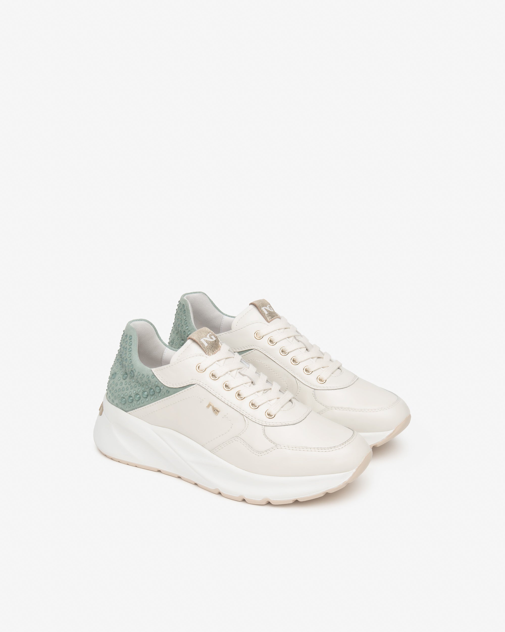 NeroGiardini Sneakers Femme Cuir Velours 38
