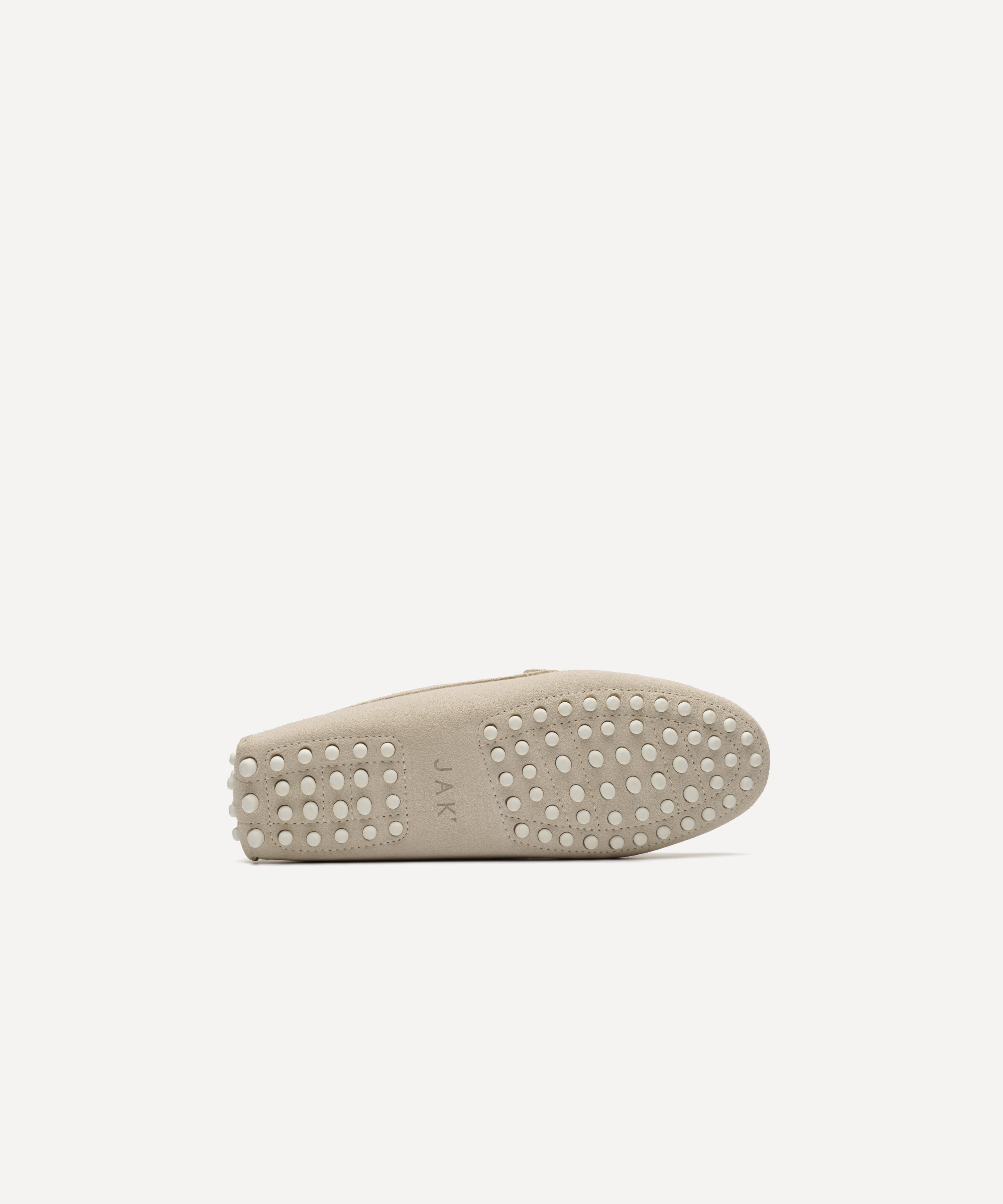 JAK Strada SD Cream mocassins suède crème femme