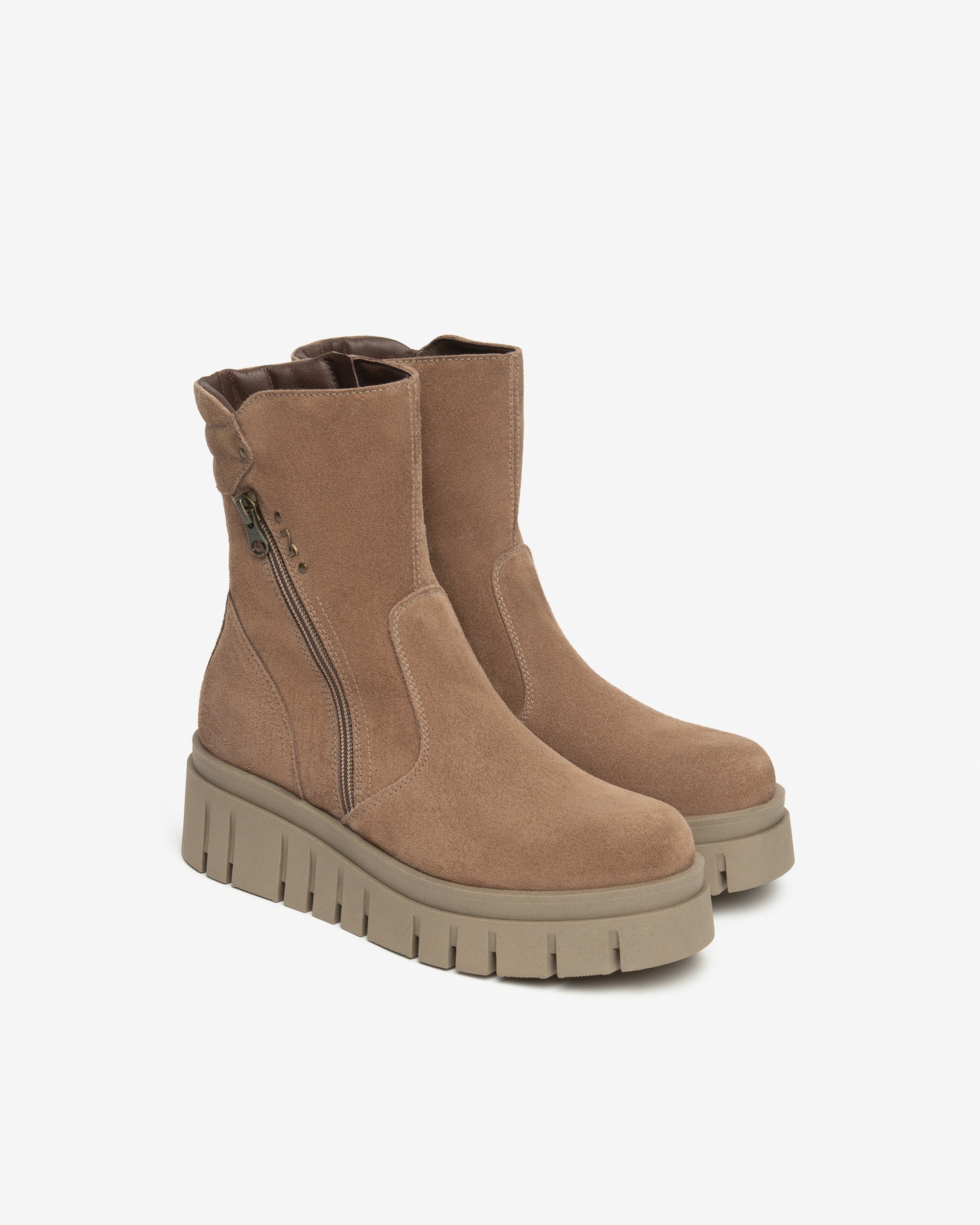 NeroGiardini Bottines Femme Cuir Velours