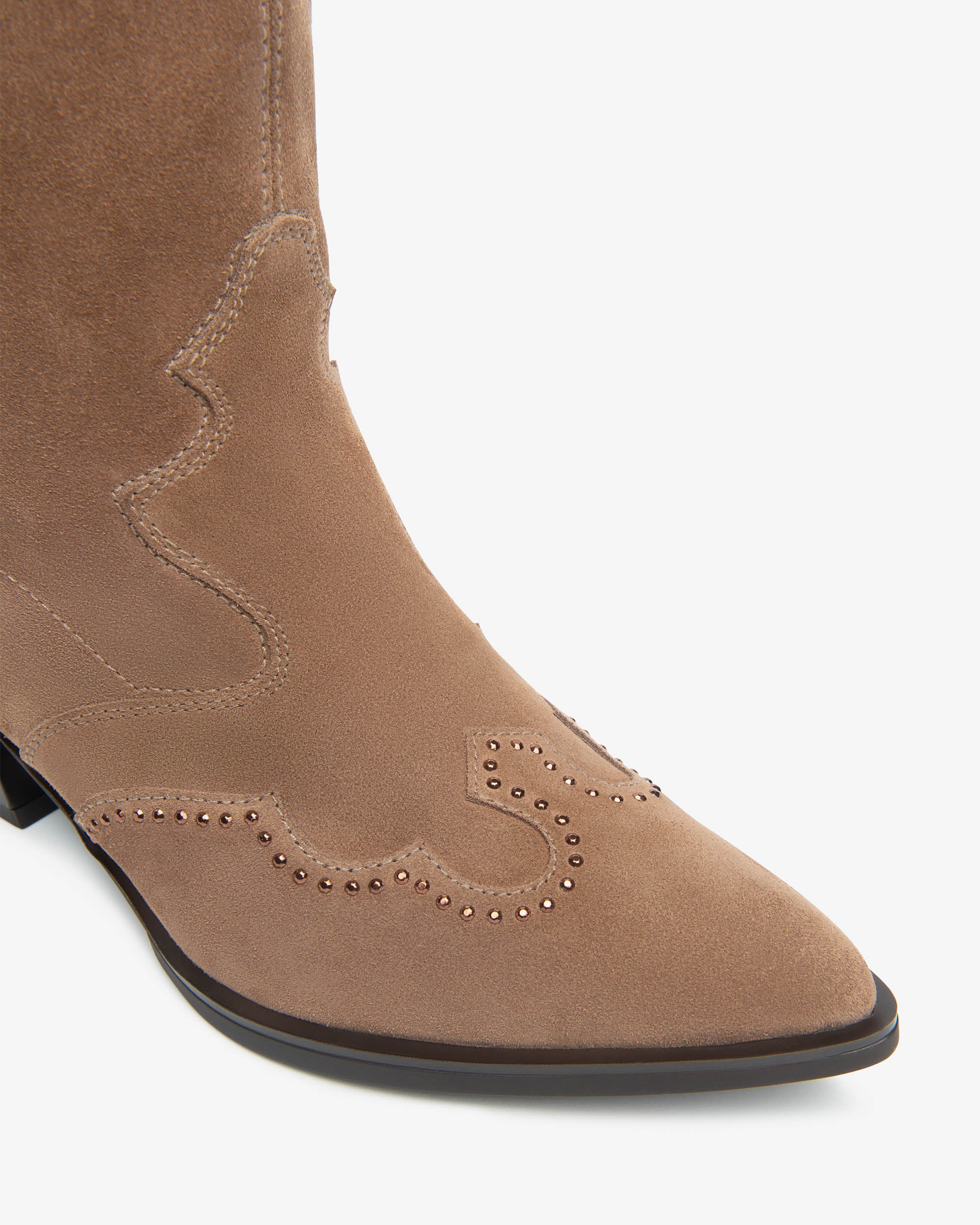 NeroGiardini Bottes Bottes Femme Cuir Velours 38