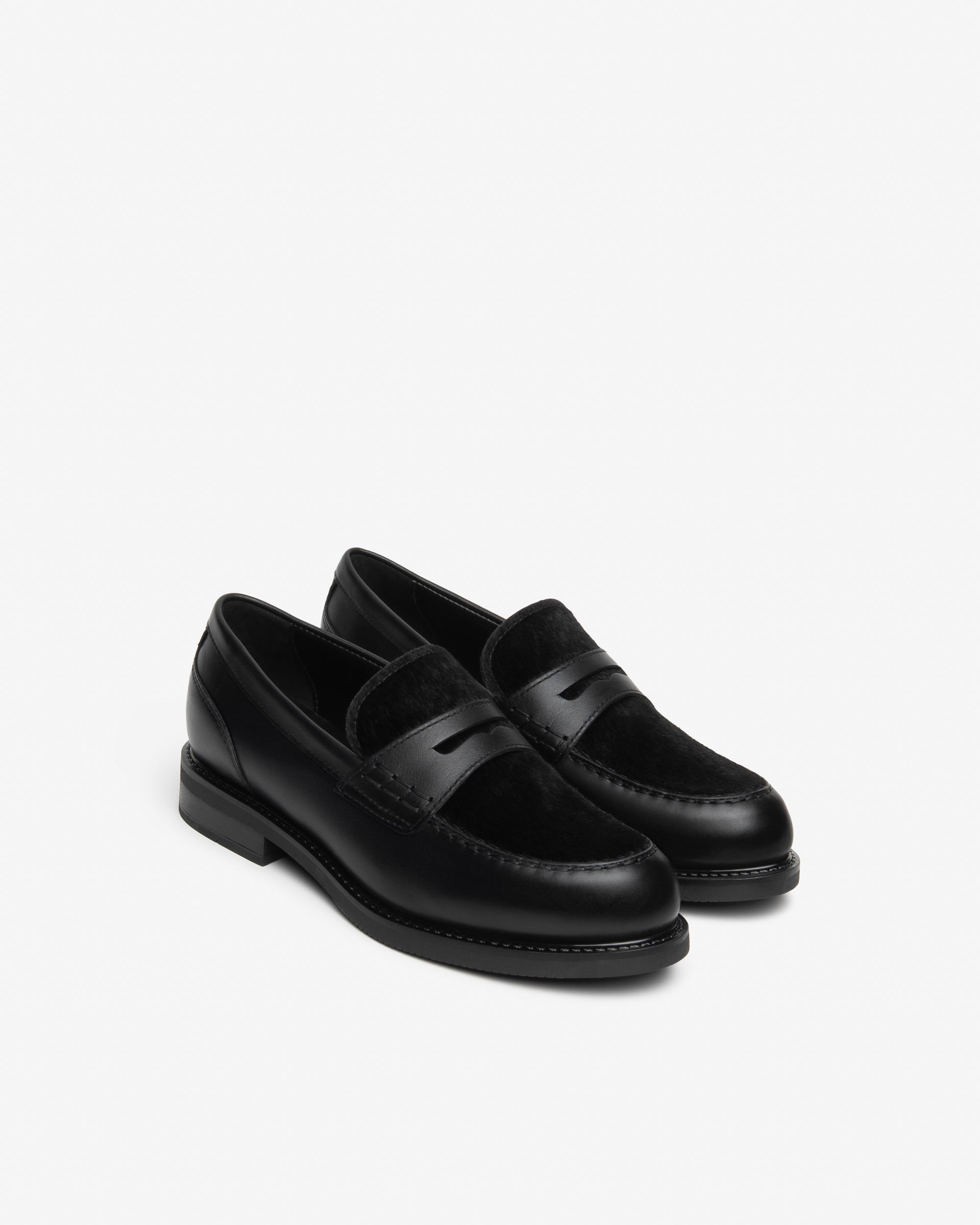 NeroGiardini Mocassins Femme Cuir Plateau College Confort