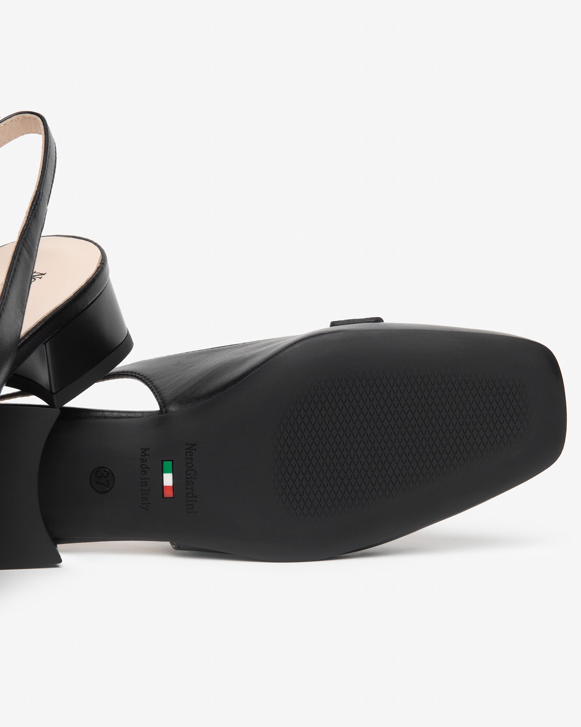 NeroGiardini Slingbacks Femme Cuir Confort Ville