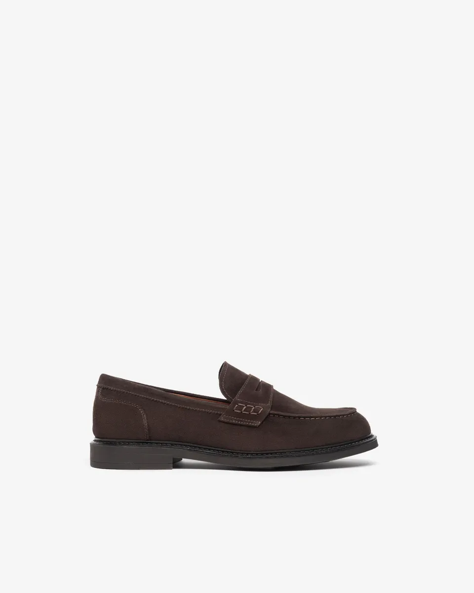 Nerogiardini Mocassins Homme Cuir Velours Bureau