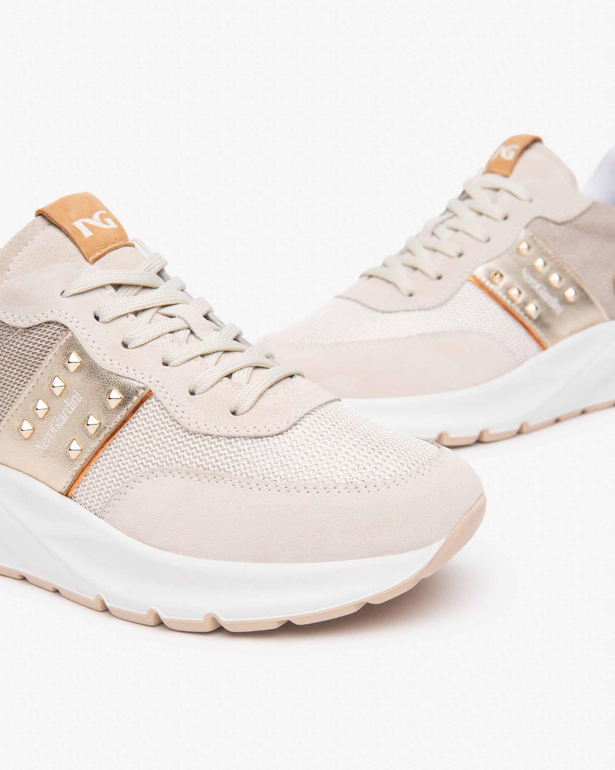 NeroGiardini Sneakers Femme Velours Toile Baskets 35-41 Été