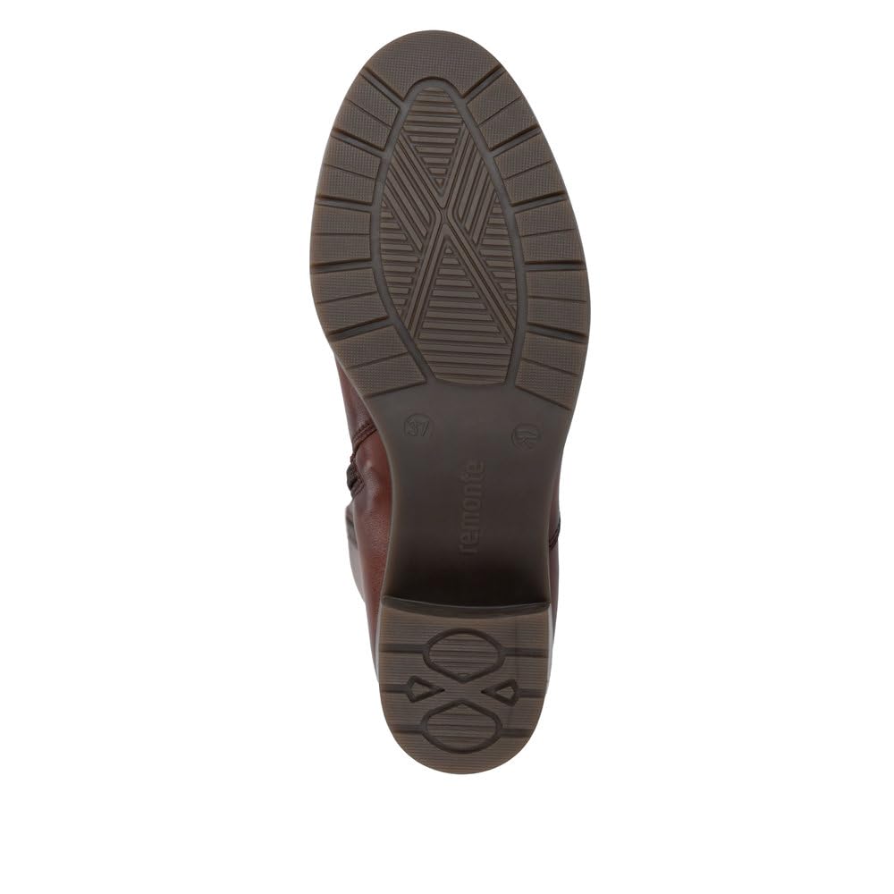 Remonte D2A78 bottes montantes marron 39 EU cuir lisse
