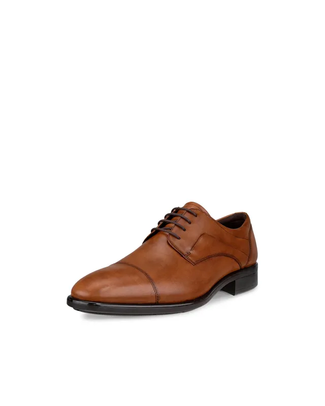 ECCO Citytray derby homme 40 EU ambre cuir