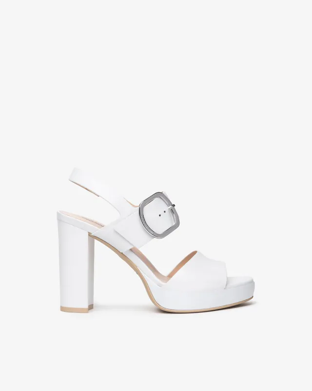 NeroGiardini Sandales Femme en Cuir Confort Été