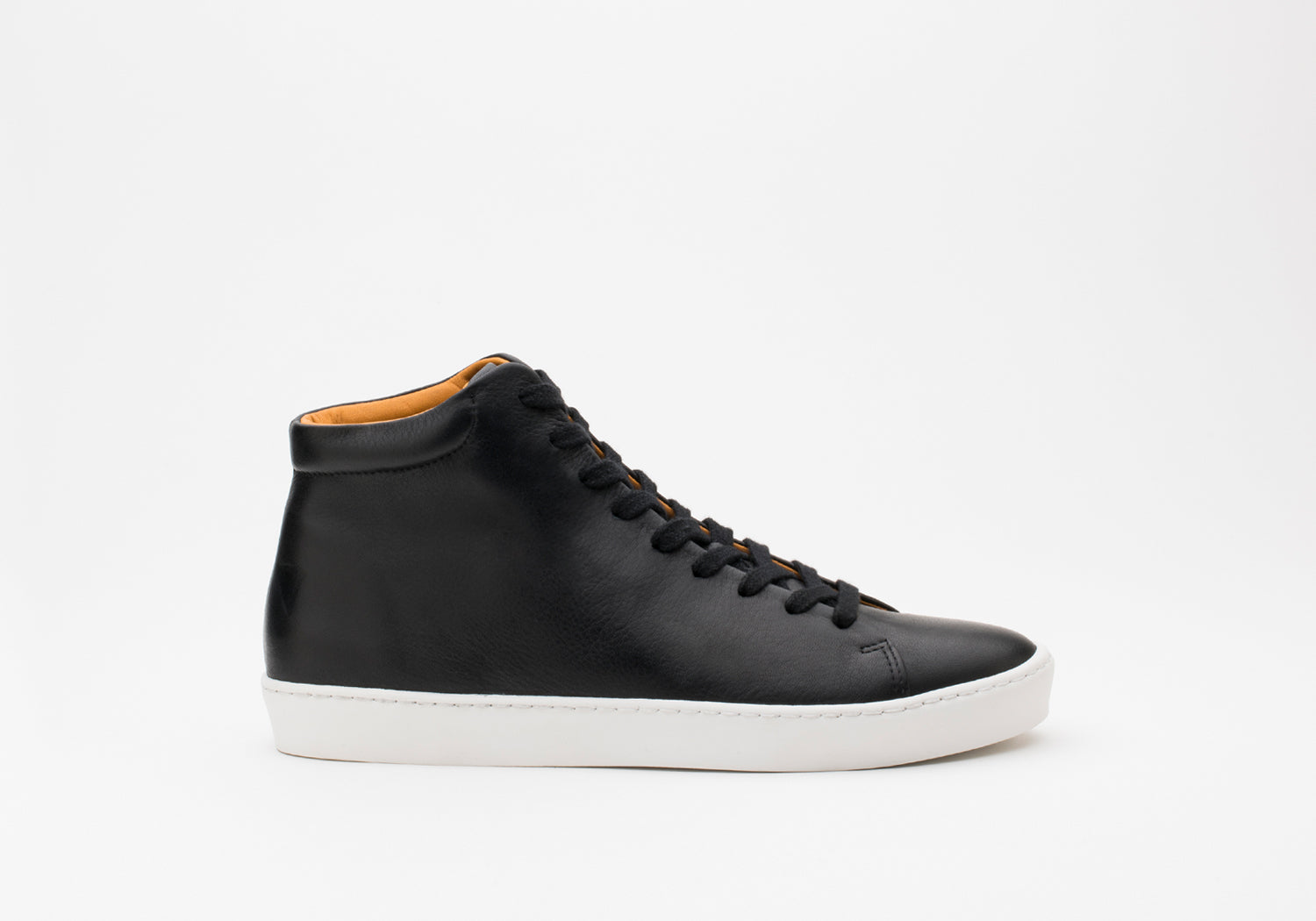 JAK Royal Hi sneakers cuir Black V.L. 36 semelle caoutchouc