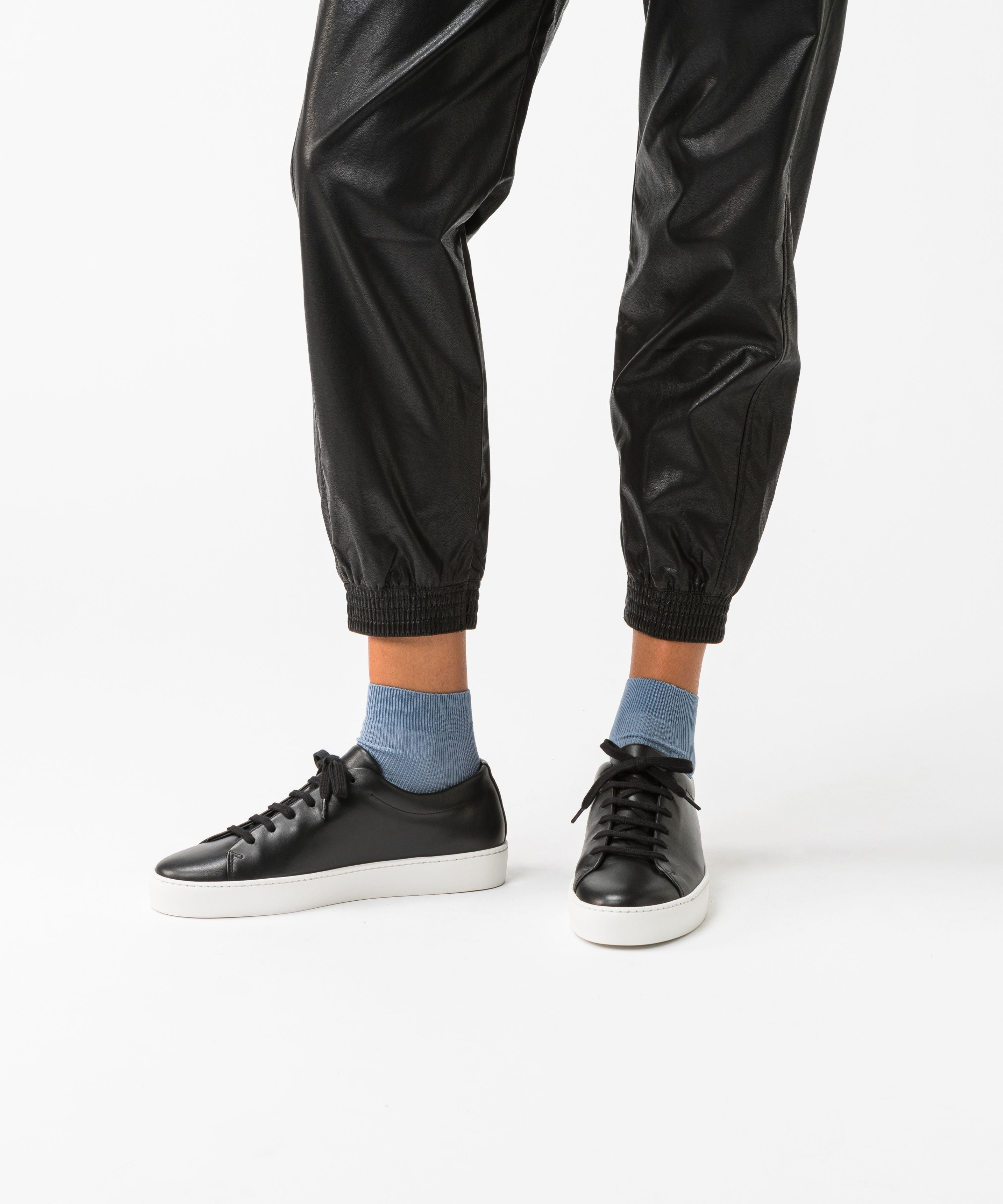 JAK Royal Black sneakers cuir noir
