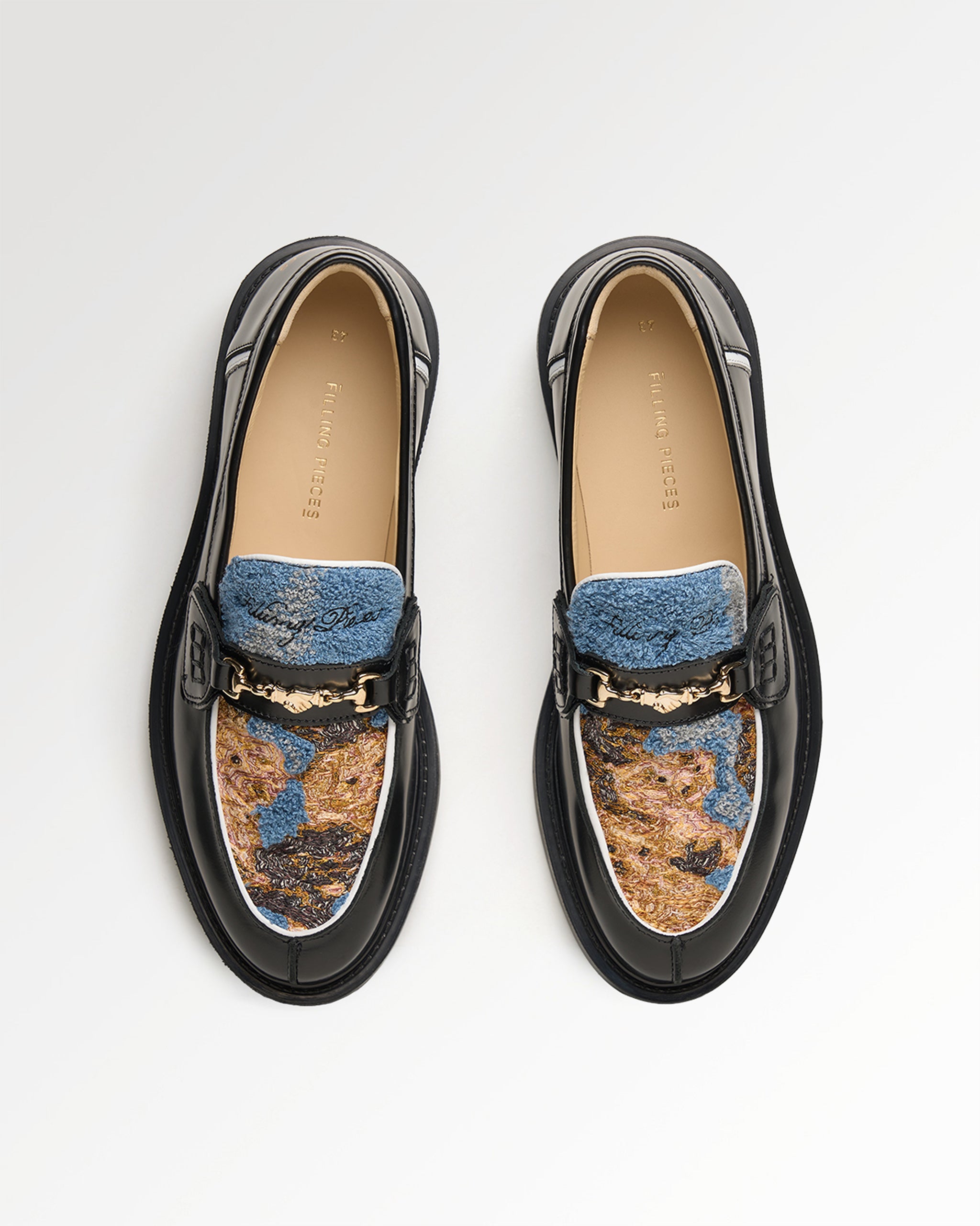 Filling Pieces Rarri Jackson loafer noir cuir homme