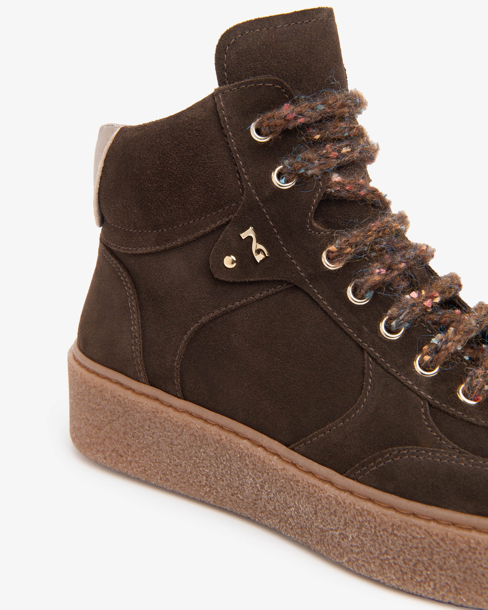 NeroGiardini Sneakers Femme Daim Montante 45mm 35-41