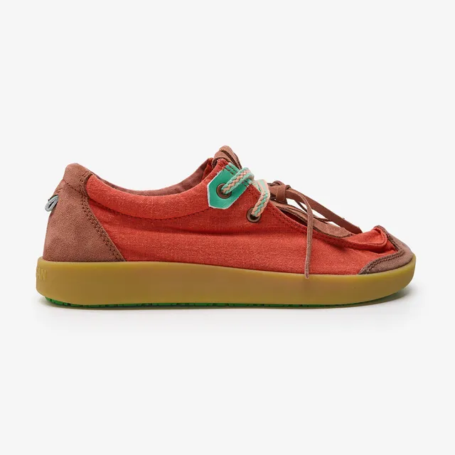 Satorisan Kwahu Montblanc mocassins cuir Rhubarb Juice