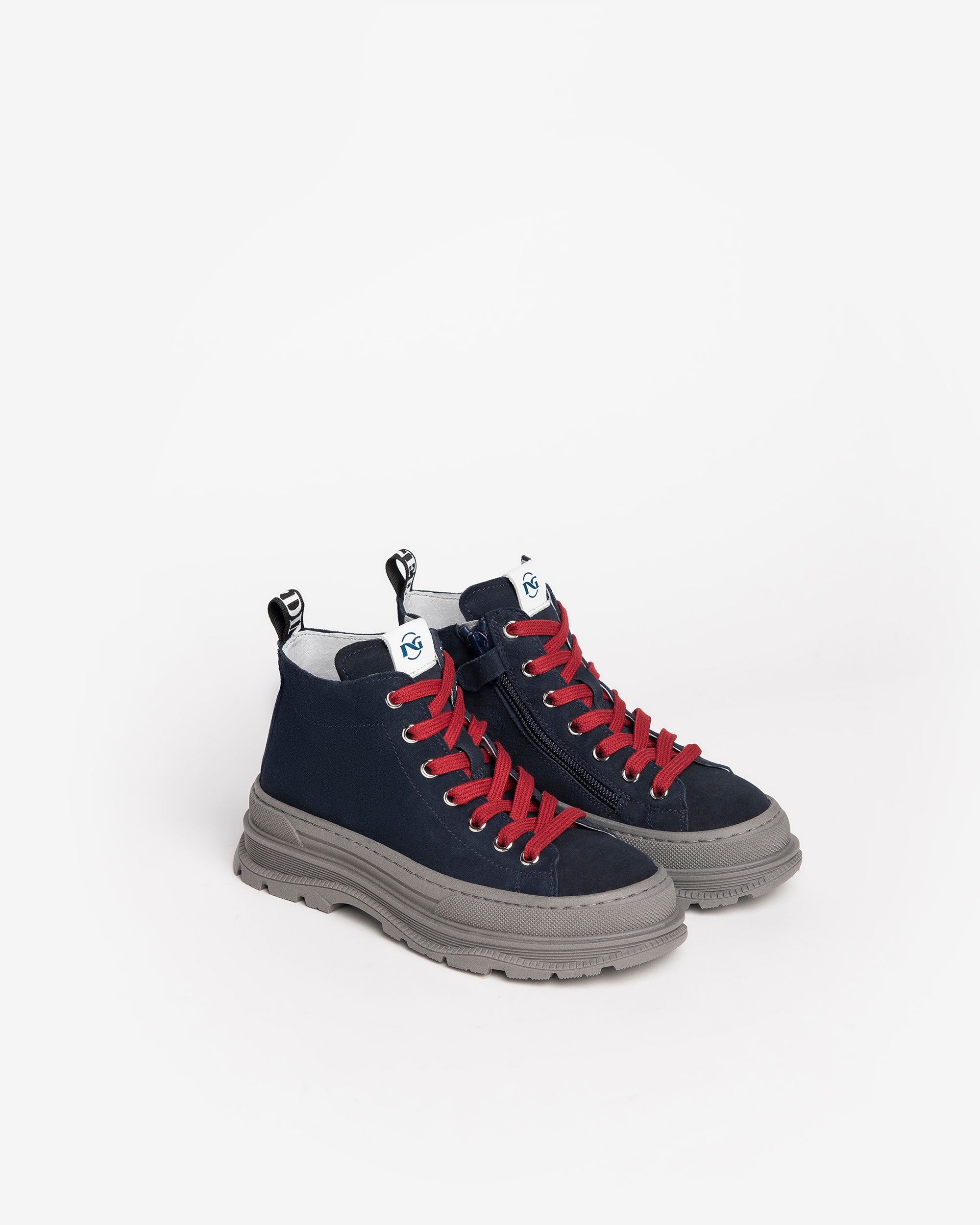 NeroGiardini Bottines Garçon Daim DryGo Confort