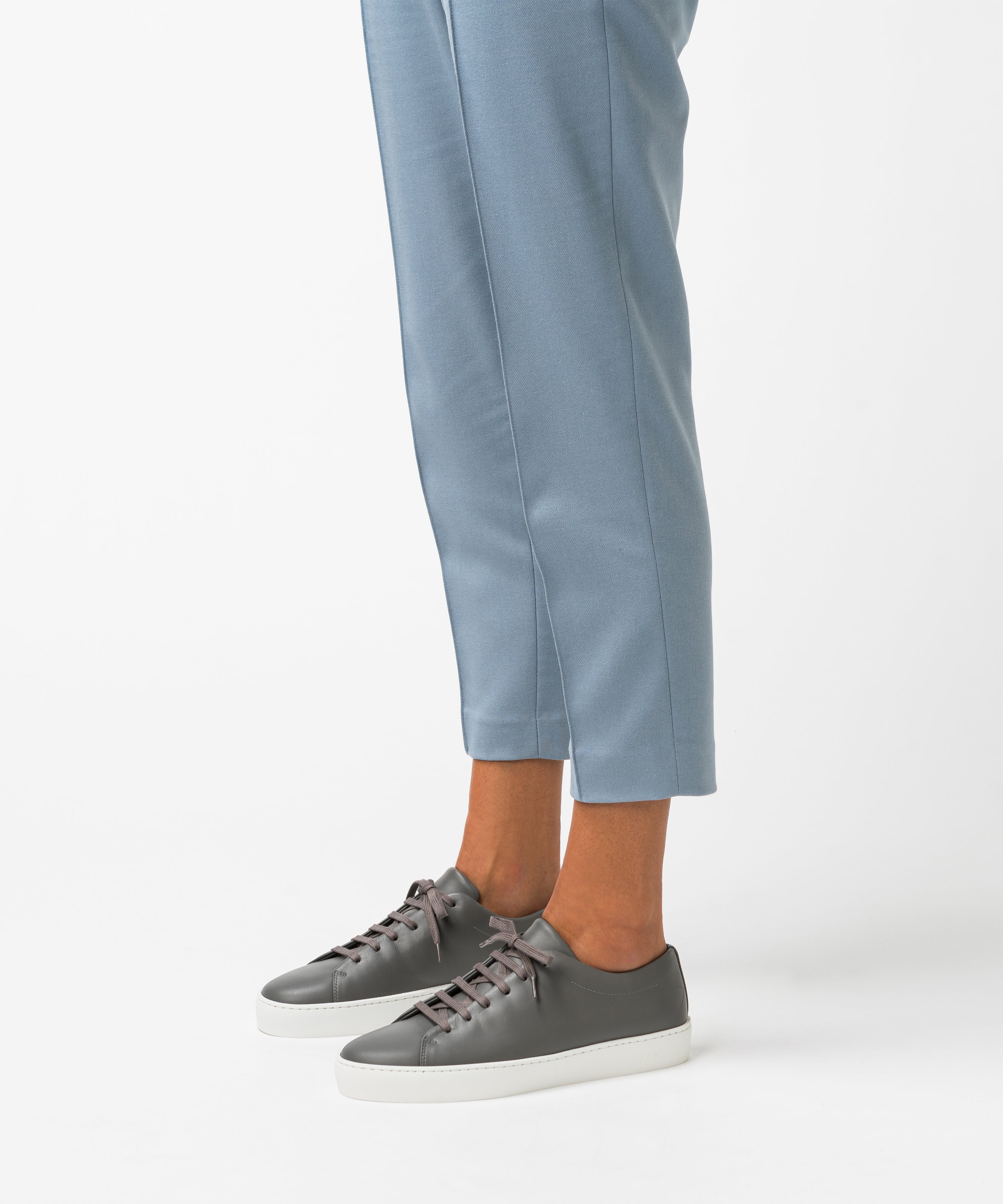 JAK Royal Grey sneakers cuir gris