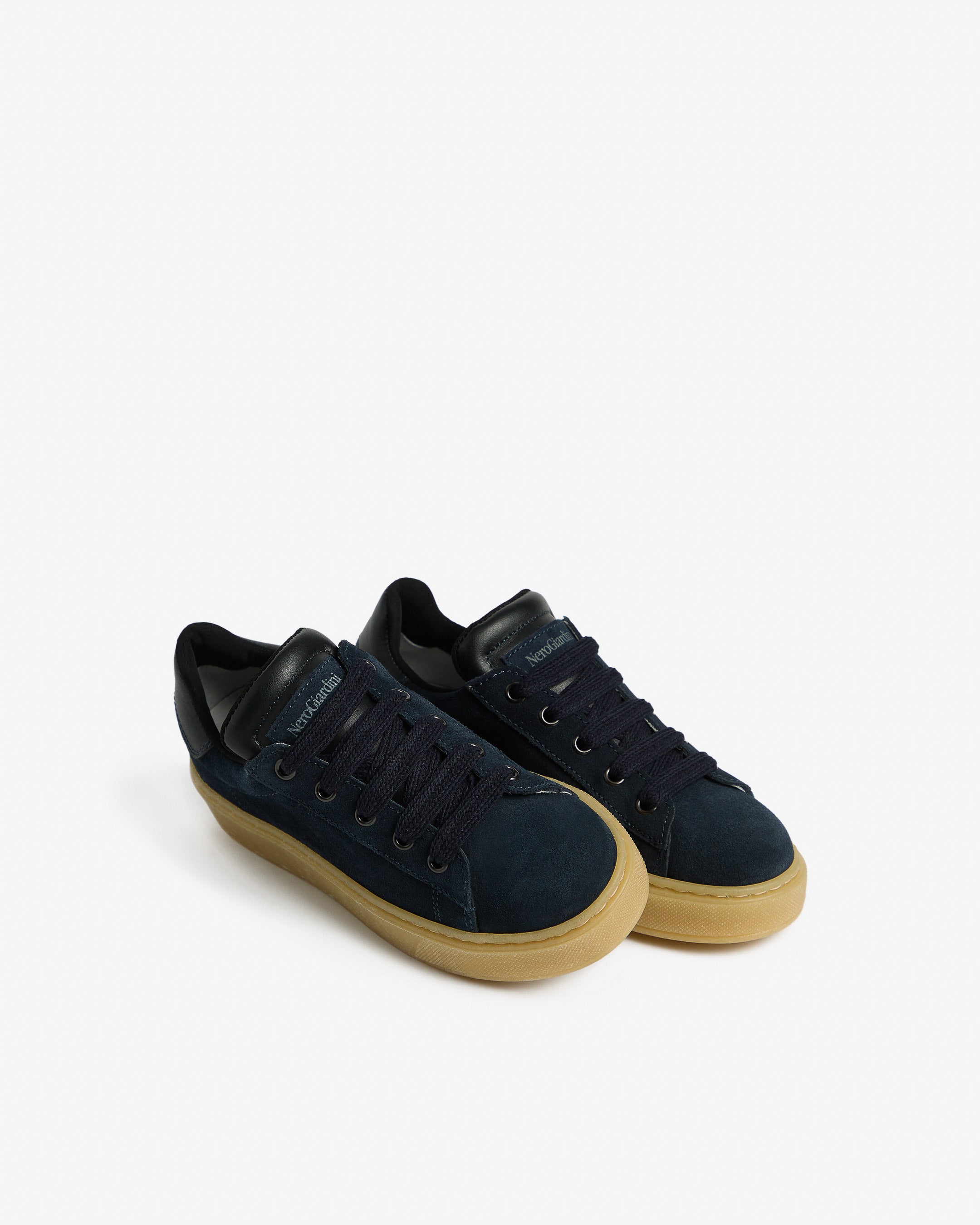 NeroGiardini Sneakers Teen garçon cuir velours 31-39