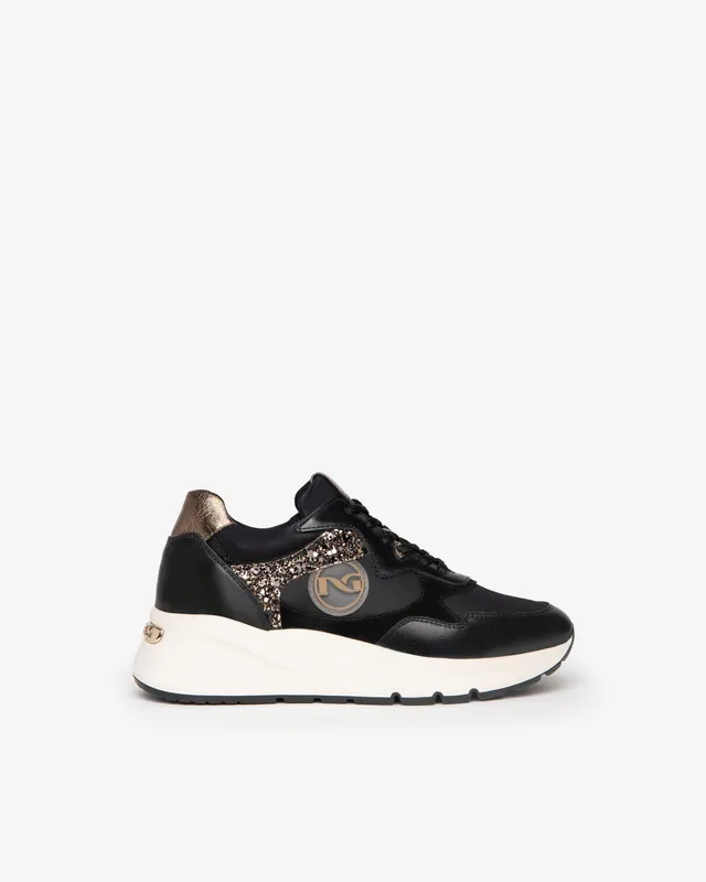 NeroGiardini Sneakers Femme Cuir velours DryGo