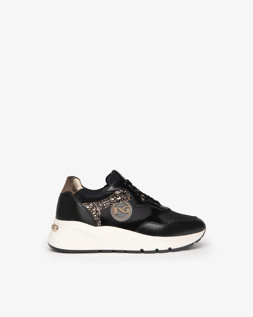 NeroGiardini Sneakers Femme Cuir velours DryGo