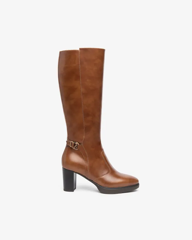 NeroGiardini Bottes bottes femme cuir pointure 38 hiver