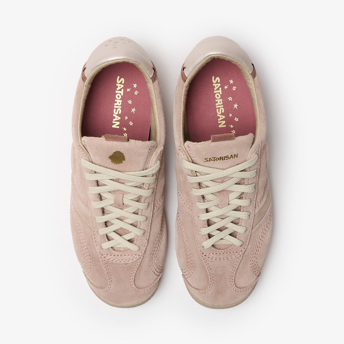 Satorisan Stardust Suede baskets daim beige nomad