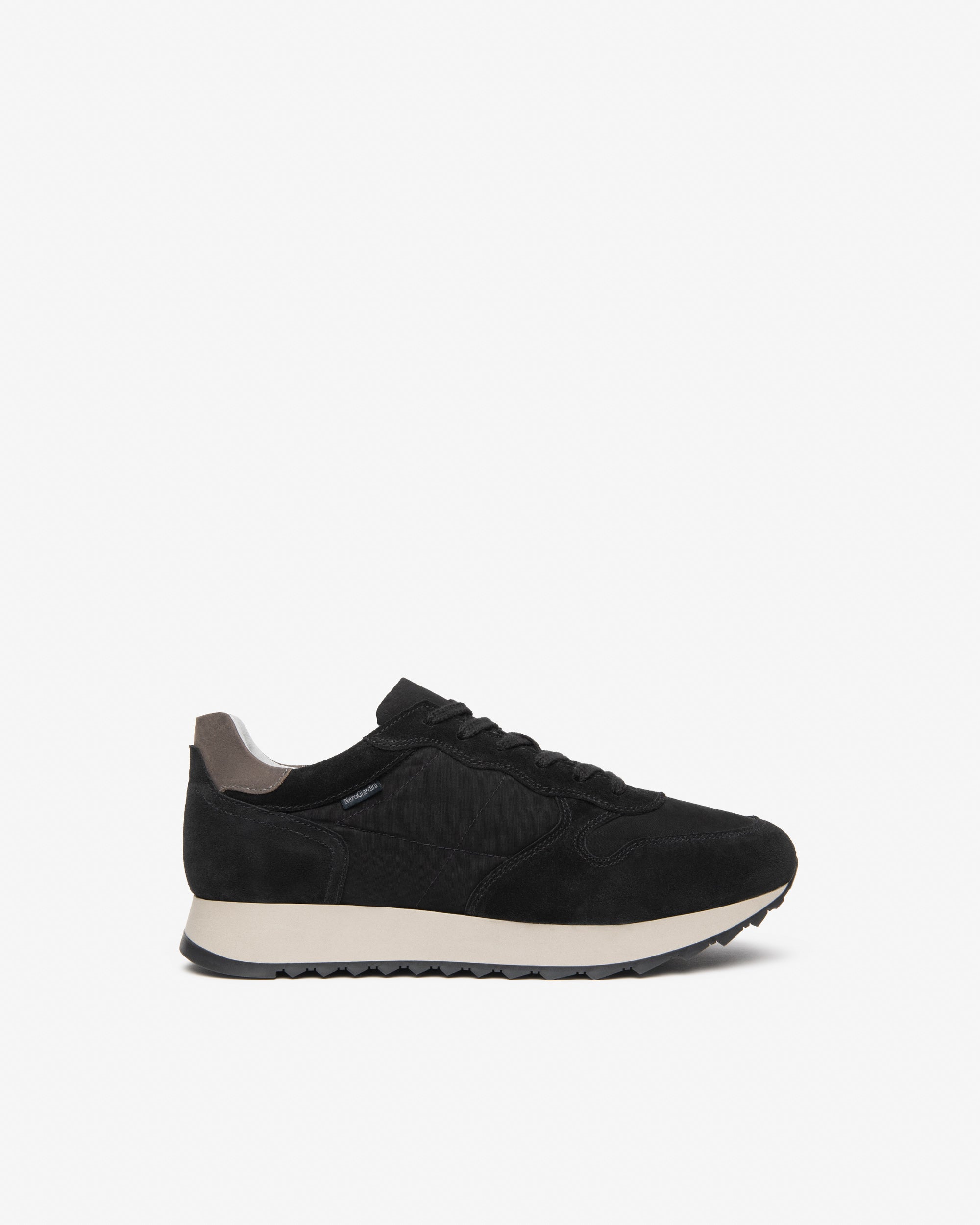 NeroGiardini Sneakers Homme Velours Toile Baskets Confort
