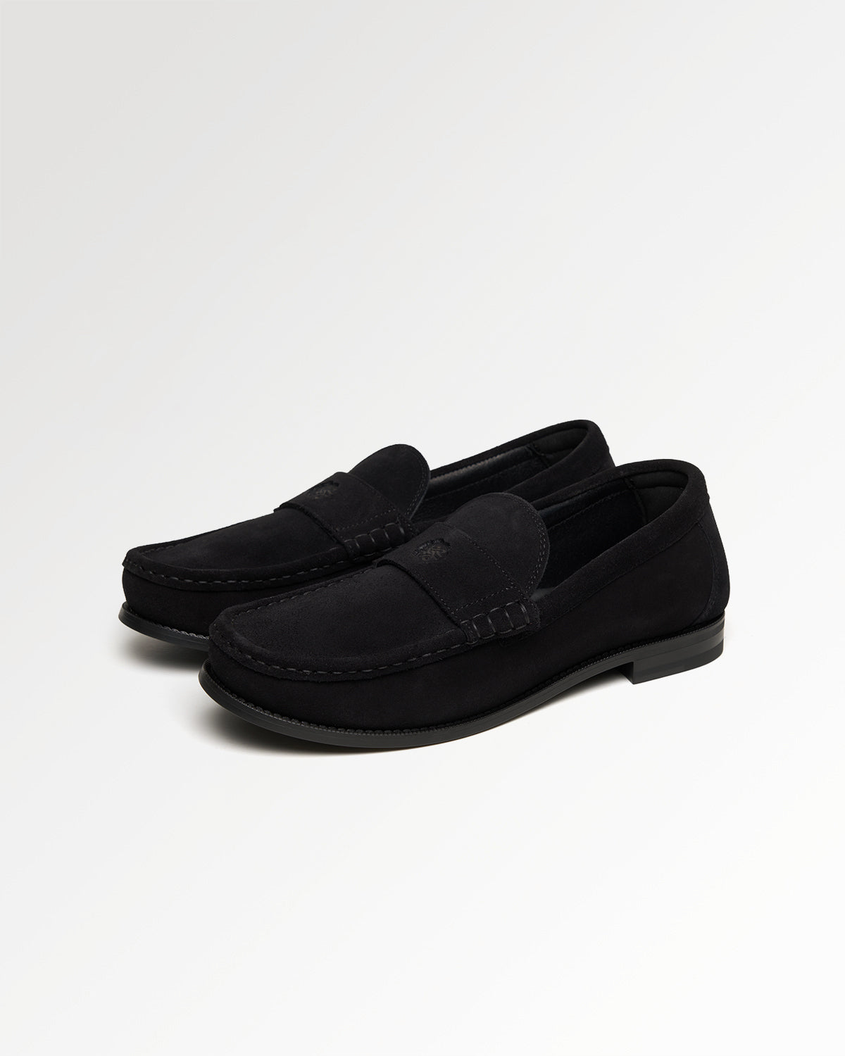 Filling Pieces Lux Loafer Suede Mocassin daim noir
